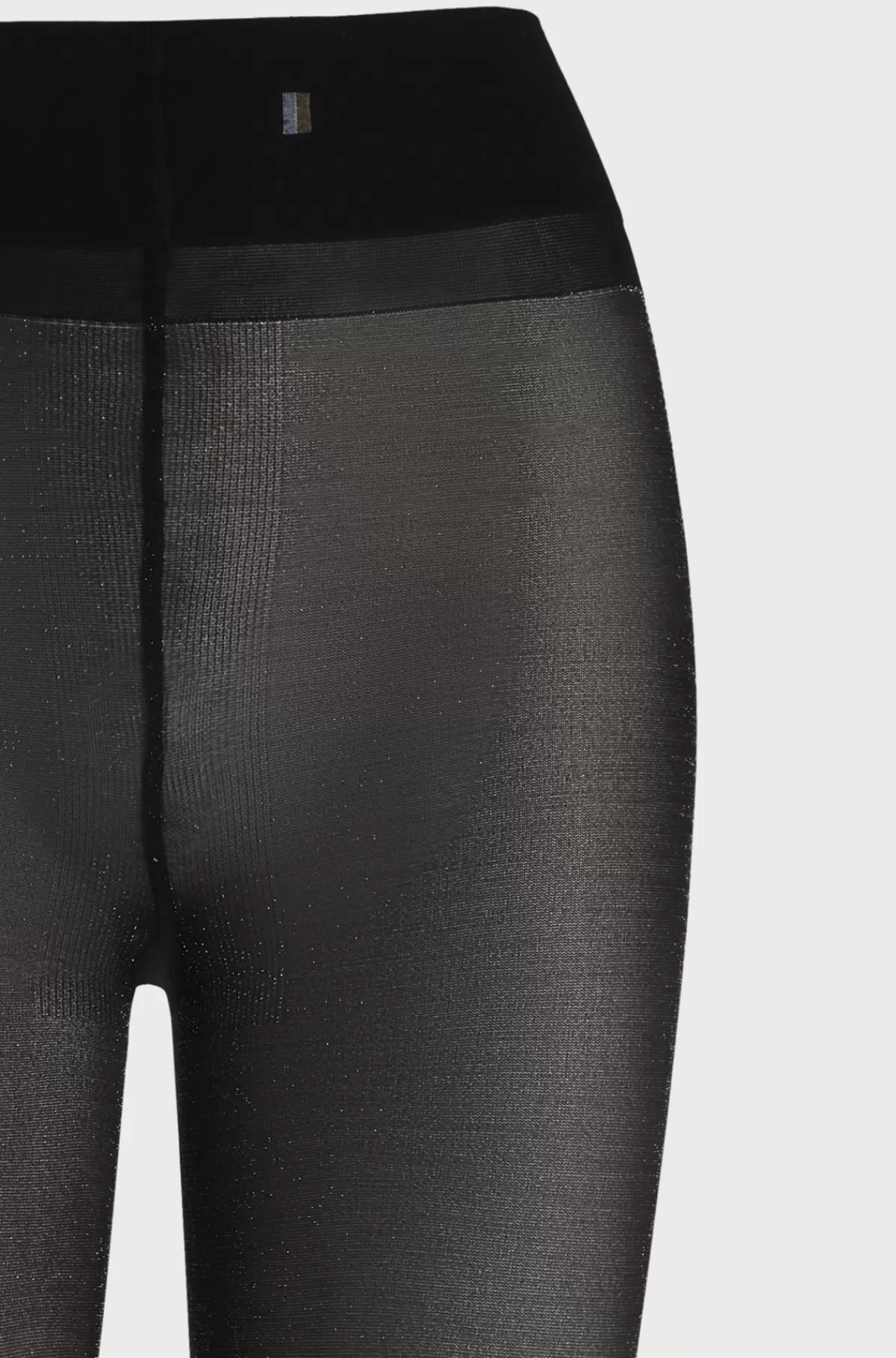 HUGO BOSS 20 Denier Strømpebukser Med Glimmer Sort Cheap