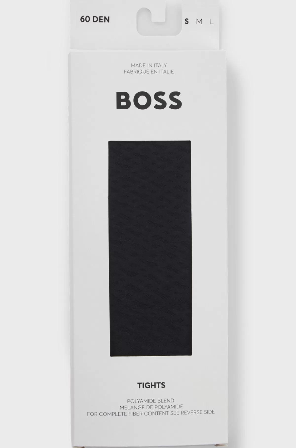 HUGO BOSS 20 Denier Strømpebukser Med Monogrammønster Sort mønstret Flash Sale