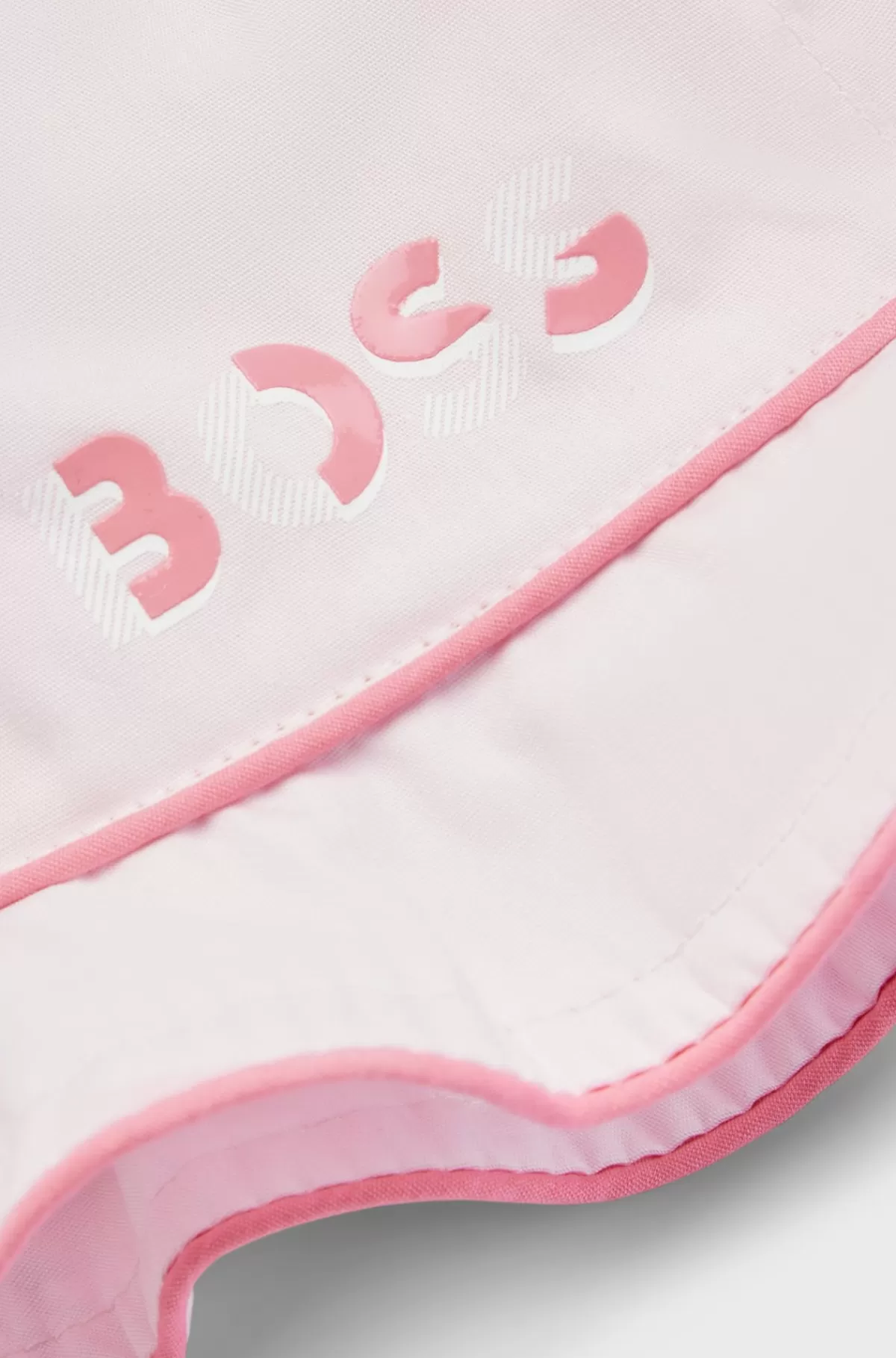 HUGO BOSS Babyhat I Bomuld Med Snore Og Logoprint Lys pink New