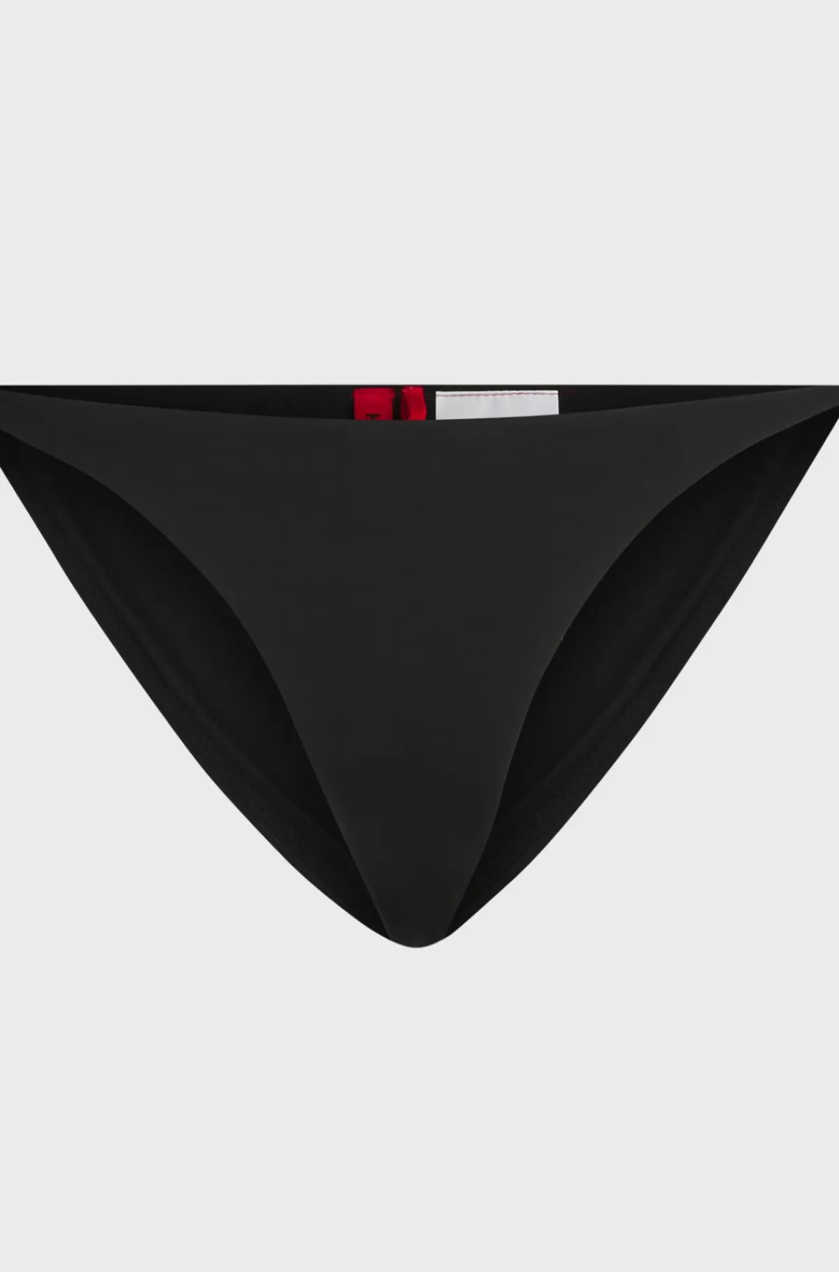 HUGO BOSS Bikinitrusser Med Kontrastbindestropper Med Logo Sort Cheap