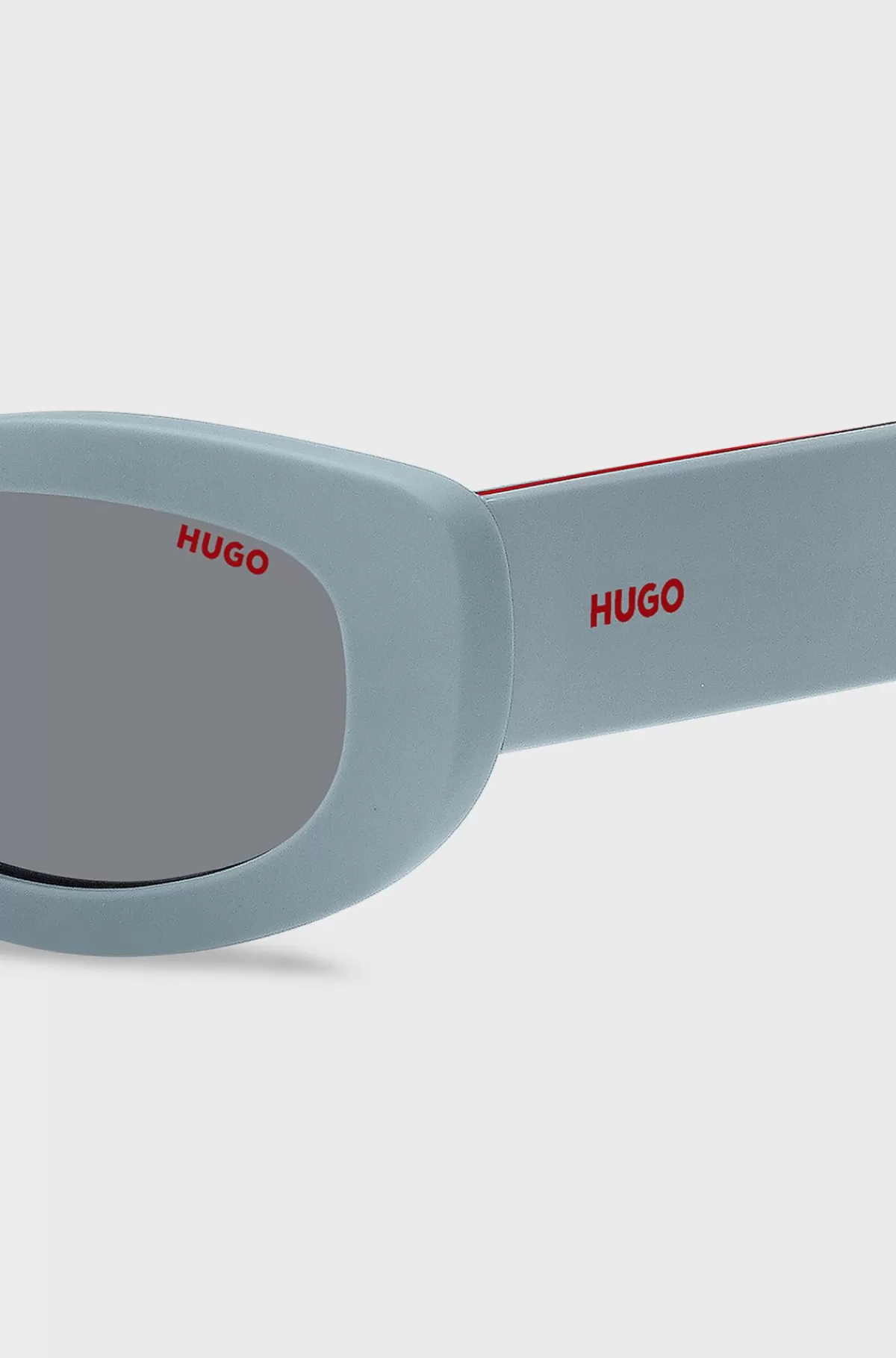 HUGO BOSS Solbriller Med Brandede Stænger Blå Cheap