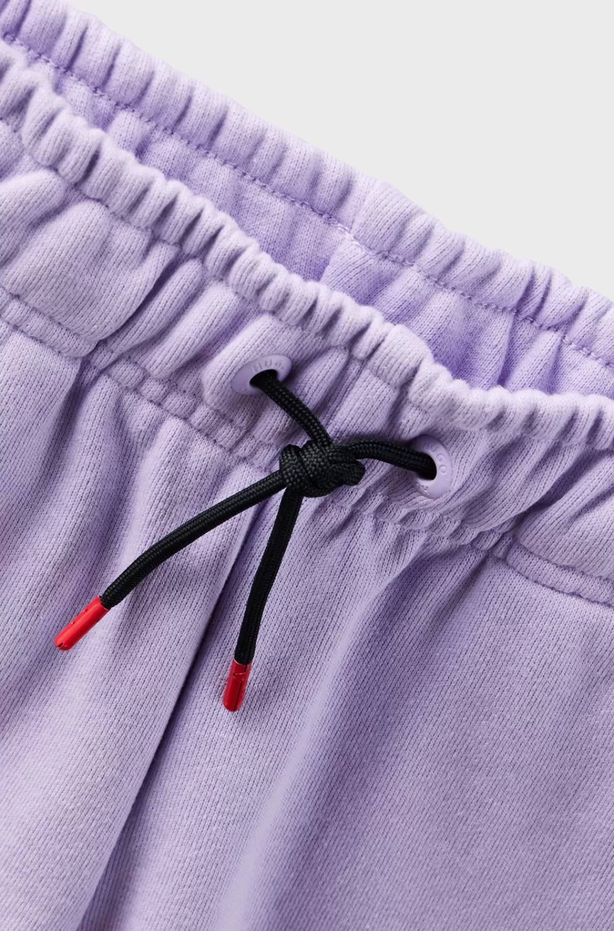 HUGO BOSS Bomuldsblandede Tracksuit-bukser Med Logo I Tusch-stil Til Børn Lyslilla Cheap