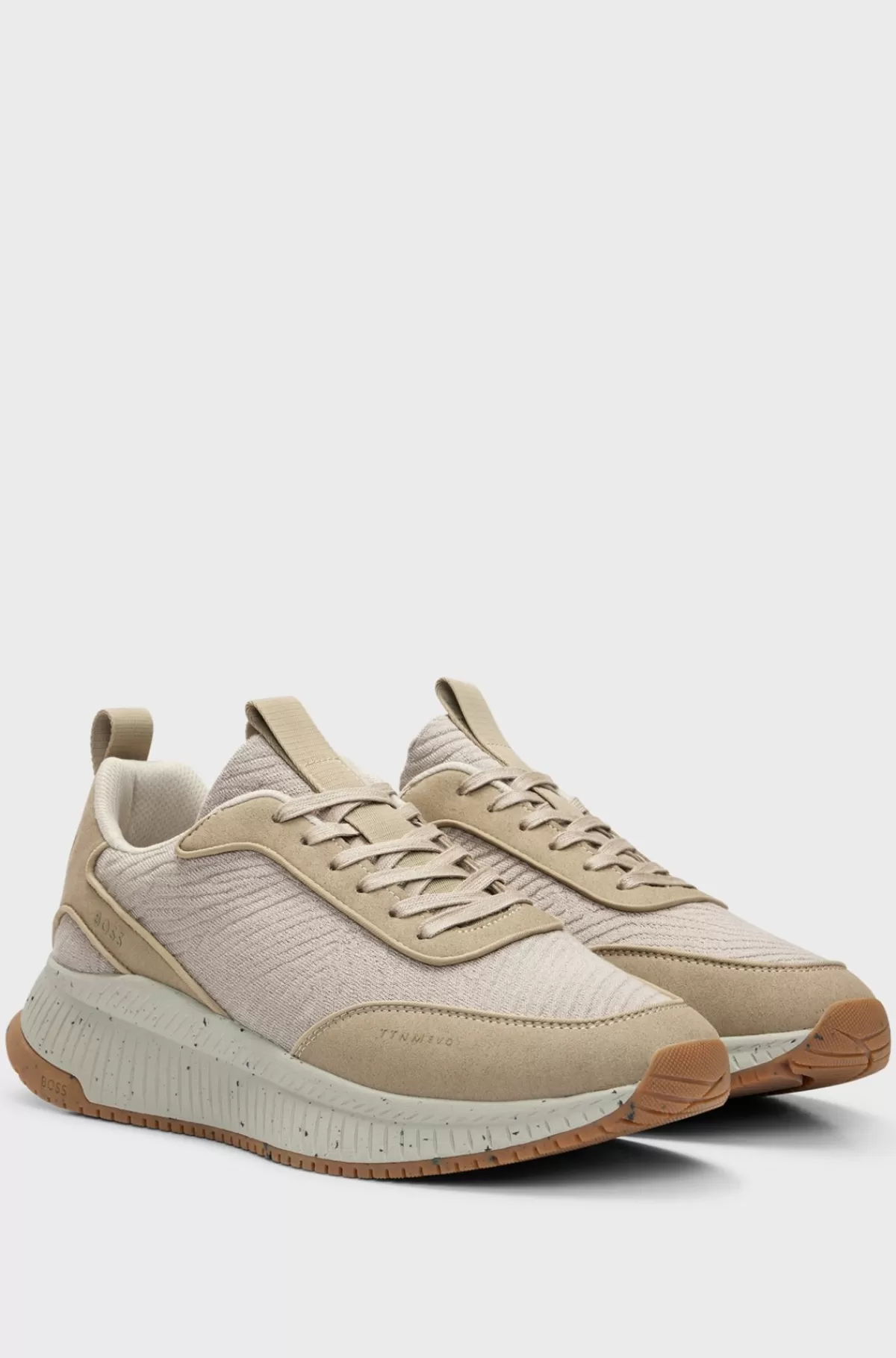 HUGO BOSS BOSS X ACBC Trainers With Speckled Effect Lys beige Hot