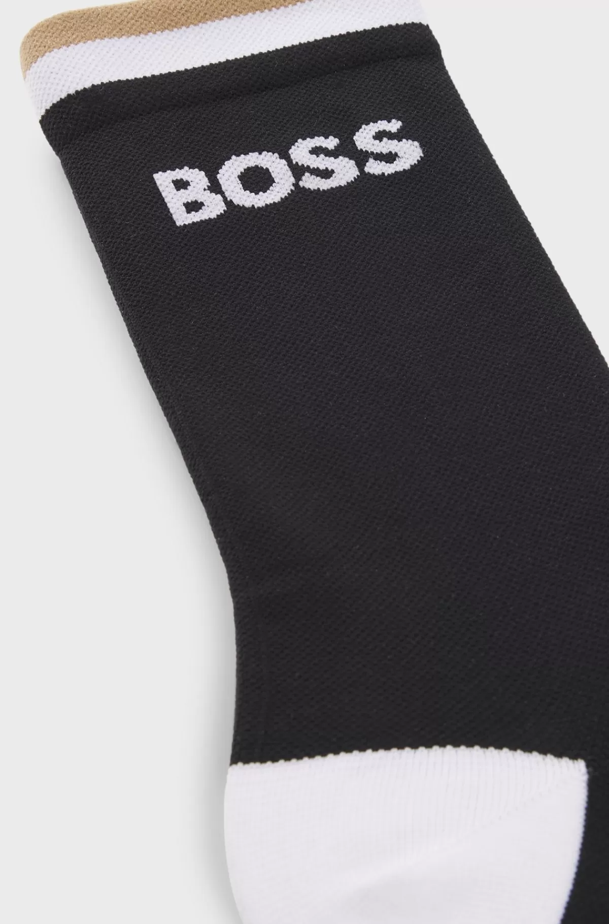 HUGO BOSS BOSS X ASSOS Fugttransporterende Cykelstrømper Med Sømløs Konstruktion Sort Outlet