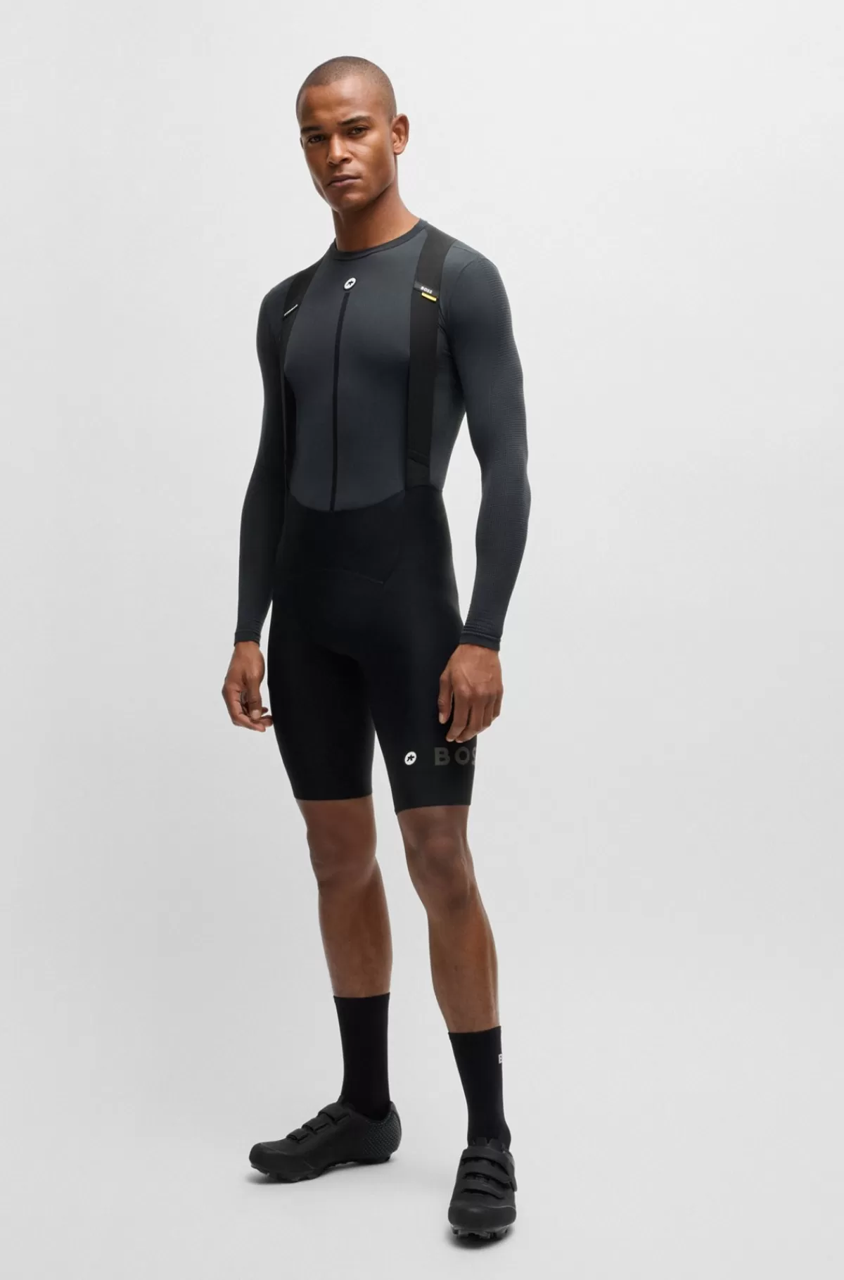 HUGO BOSS BOSS X ASSOS-cykelshorts Med Stødabsorberende Skumindlæg Sort Flash Sale