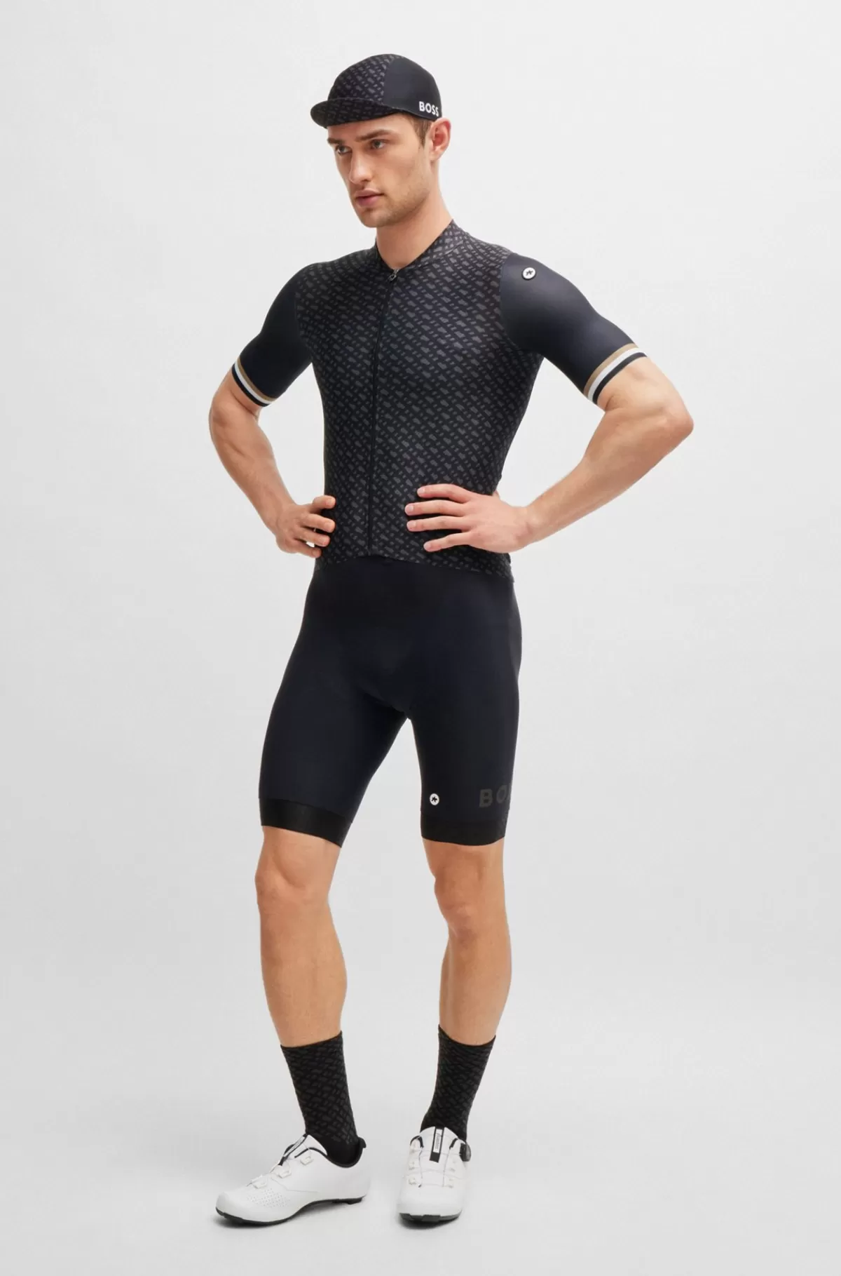 HUGO BOSS BOSS X ASSOS-træningstrøje Med åndbart Forstykke Sort Outlet