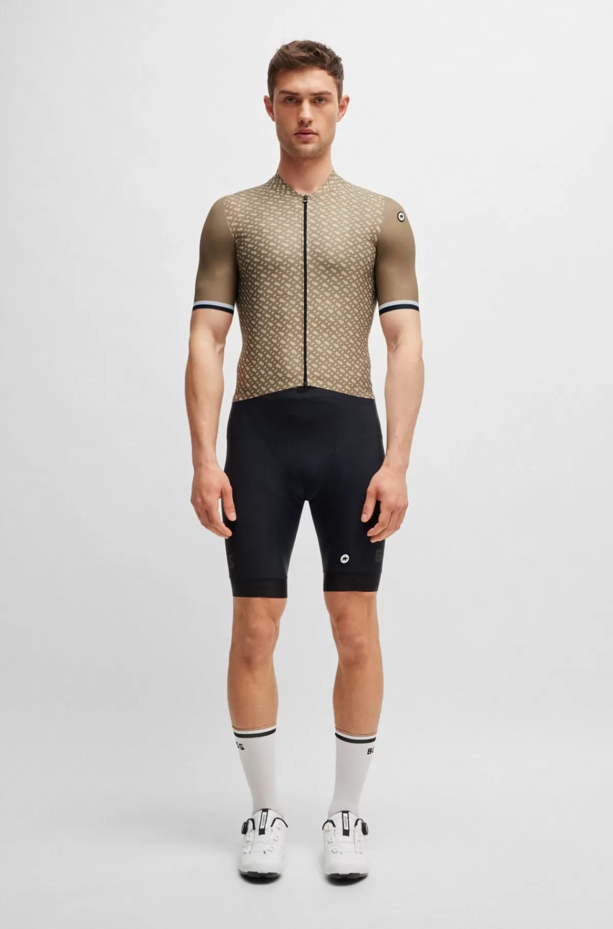 HUGO BOSS BOSS X ASSOS-træningstrøje Med åndbart Forstykke Beige Cheap