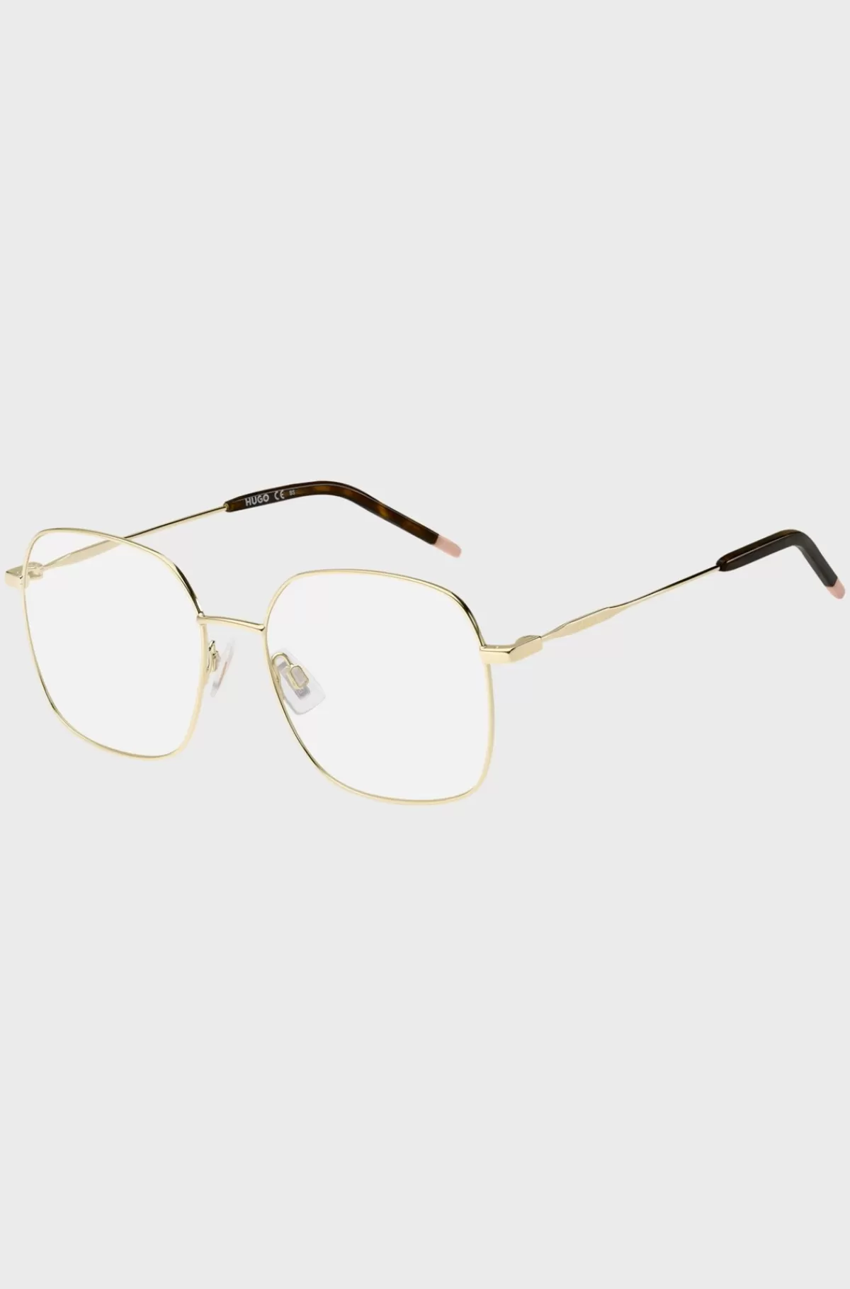 HUGO BOSS Brillestel I Guldtoner Med Spidser I Havana-acetat Assorteret-forpakket Fashion
