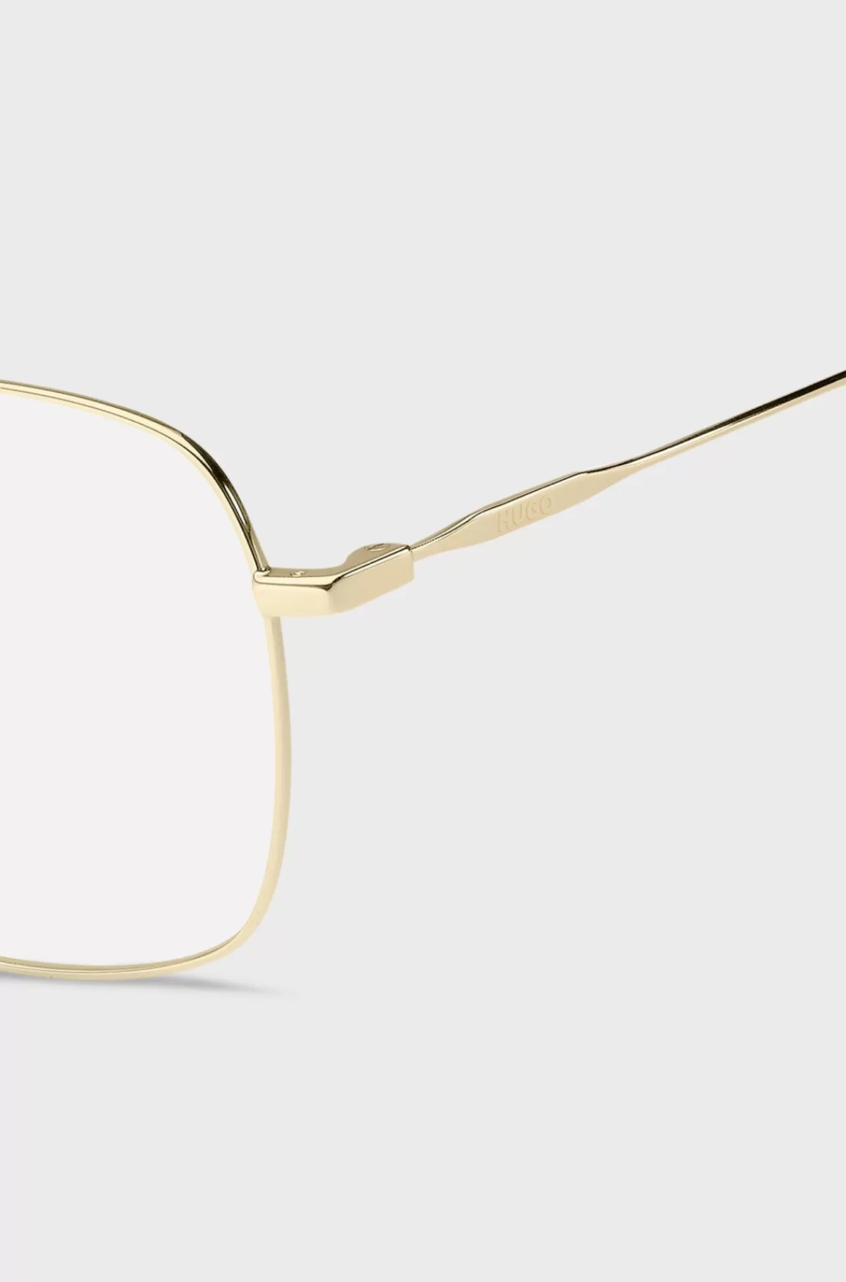 HUGO BOSS Brillestel I Guldtoner Med Spidser I Havana-acetat Assorteret-forpakket Fashion