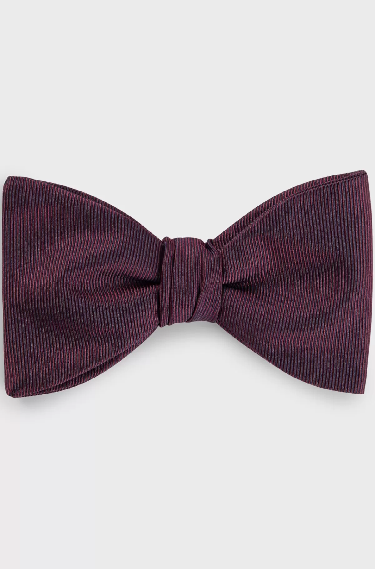 HUGO BOSS Bundet Butterfly I Silkeblanding Mørk pink Outlet