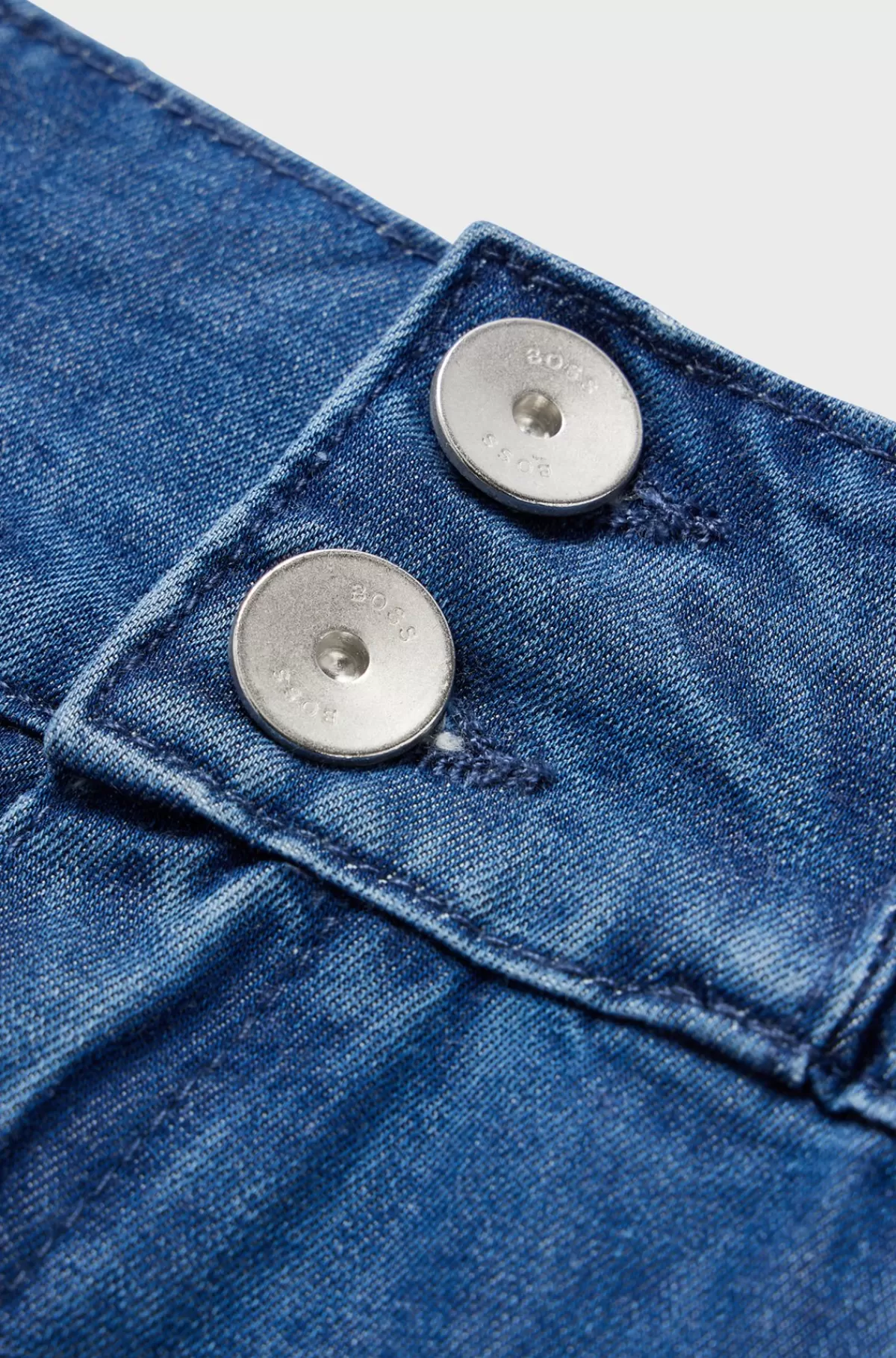 HUGO BOSS Denimnederdel Til Børn Med Broderet Logo Blå Cheap
