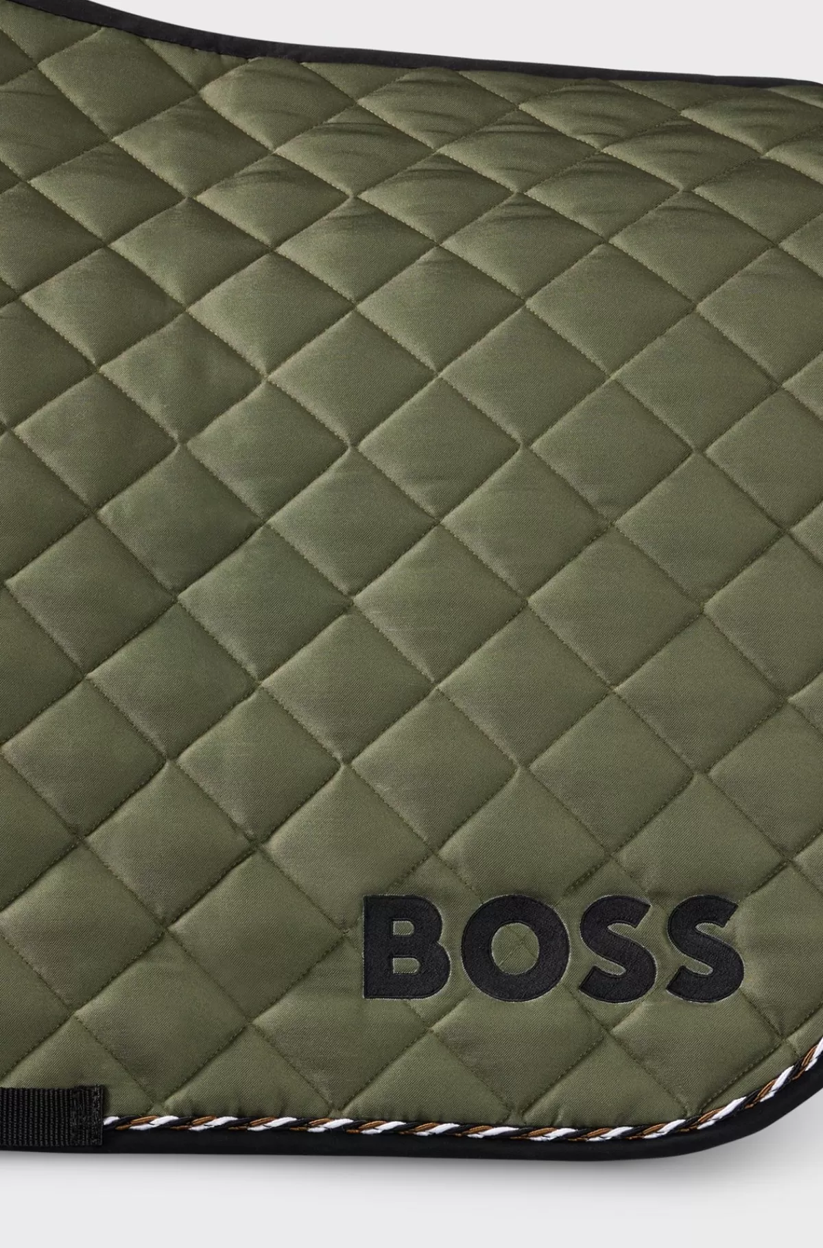 HUGO BOSS Dressursadelunderlag Til Hestesport Med Logo Lysegrøn Discount