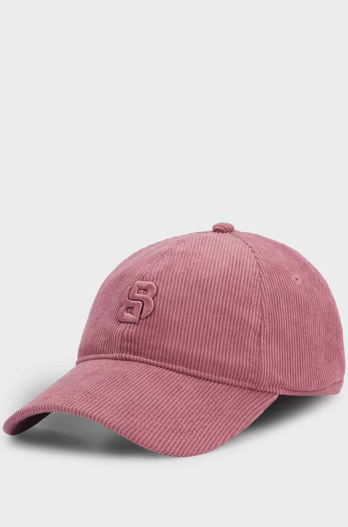 HUGO BOSS Fløjlskasket Med Broderet Double B-monogram Lyserød Best Sale