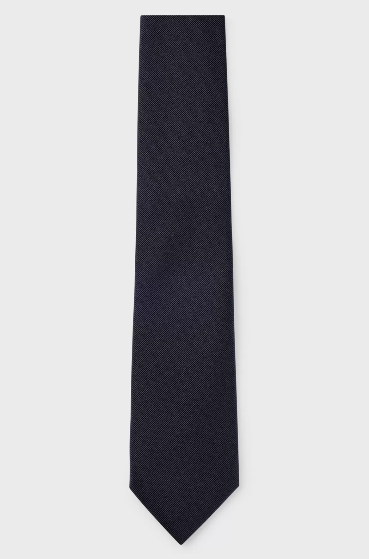 HUGO BOSS Formelt Slips I Silkejacquard Mørkeblå Best Sale