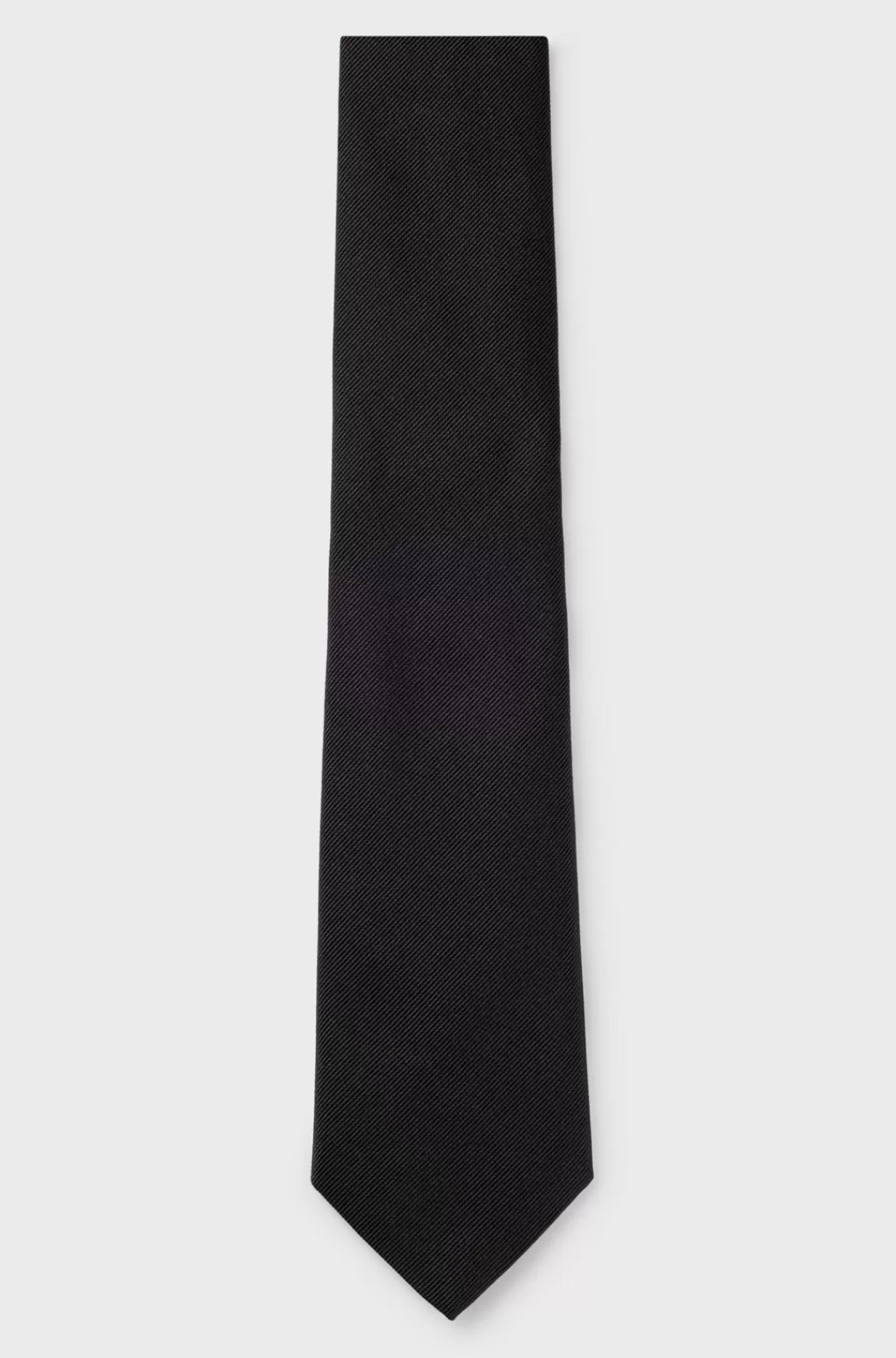 HUGO BOSS Formelt Slips I Silkejacquard Sort Cheap