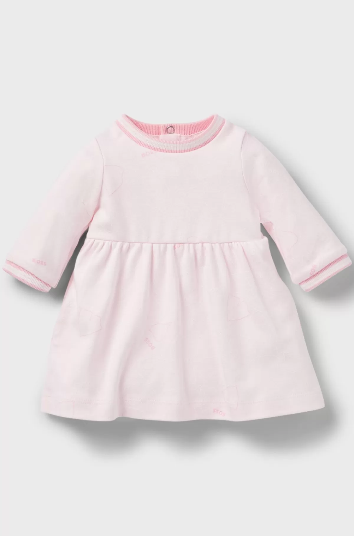HUGO BOSS Gaveæske Med Bomuldskjole Til Babyer Lys pink Best Sale