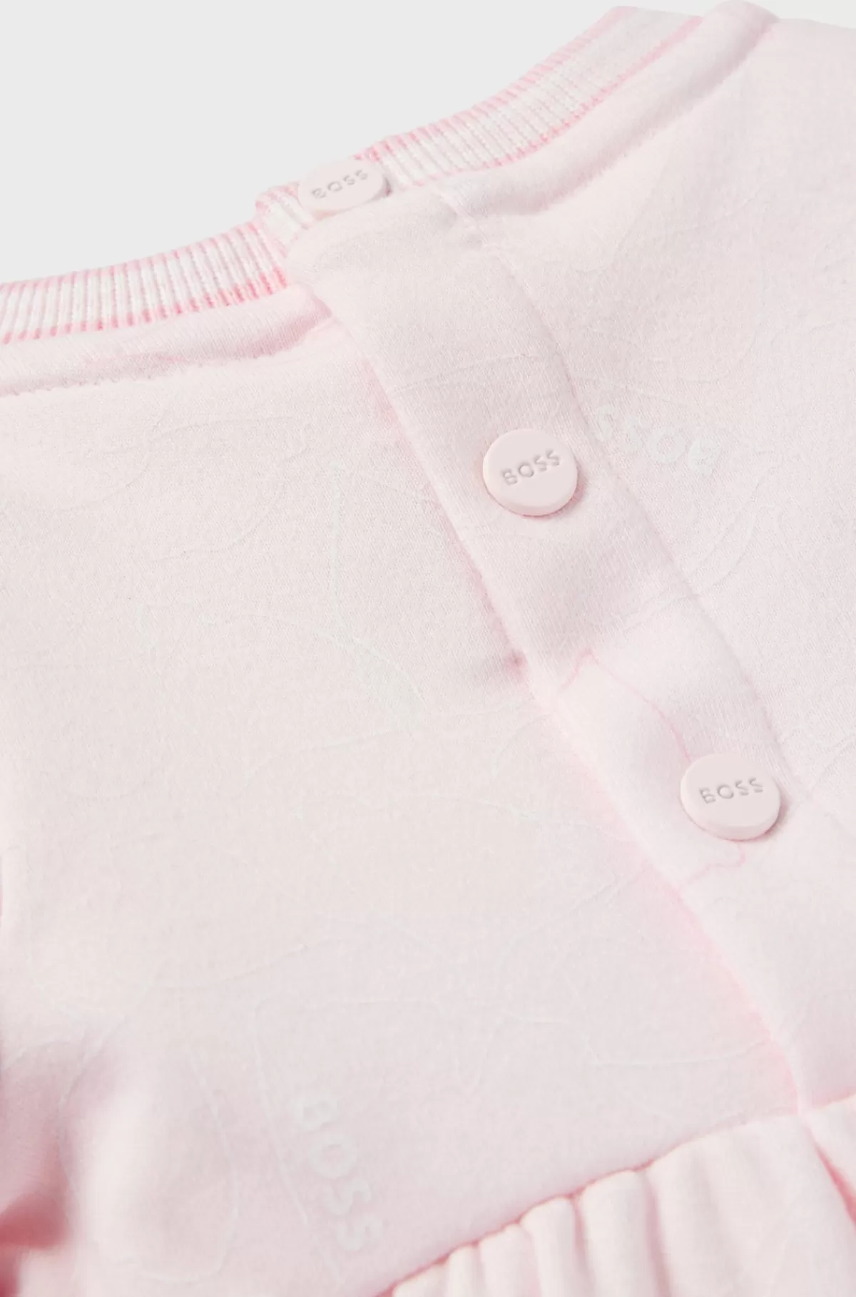 HUGO BOSS Gaveæske Med Bomuldskjole Til Babyer Lys pink Best Sale