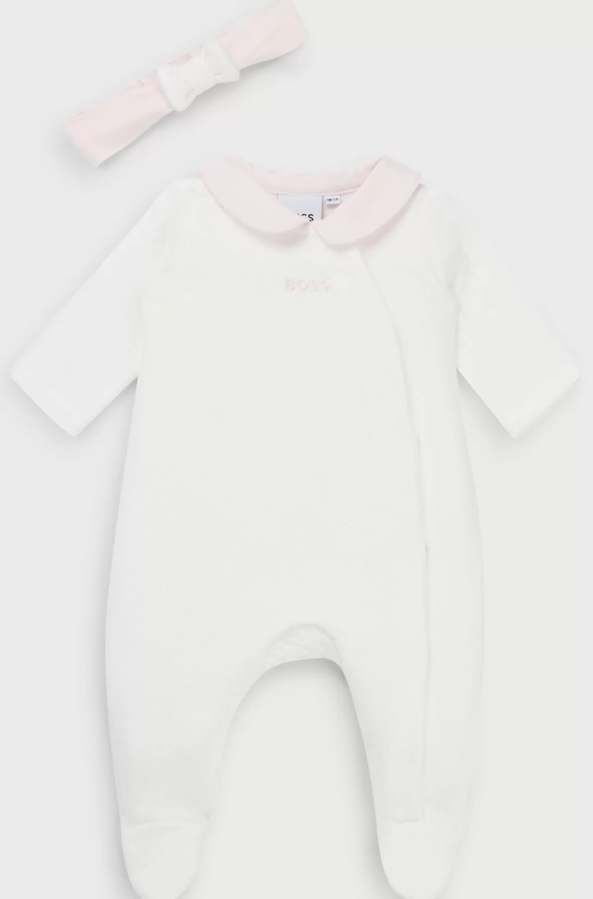 HUGO BOSS Gaveæske Med Natdragt Og Pandebånd Til Babyer Hvid Sale