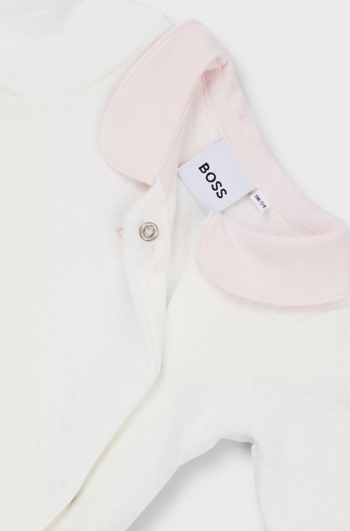 HUGO BOSS Gaveæske Med Natdragt Og Pandebånd Til Babyer Hvid Sale