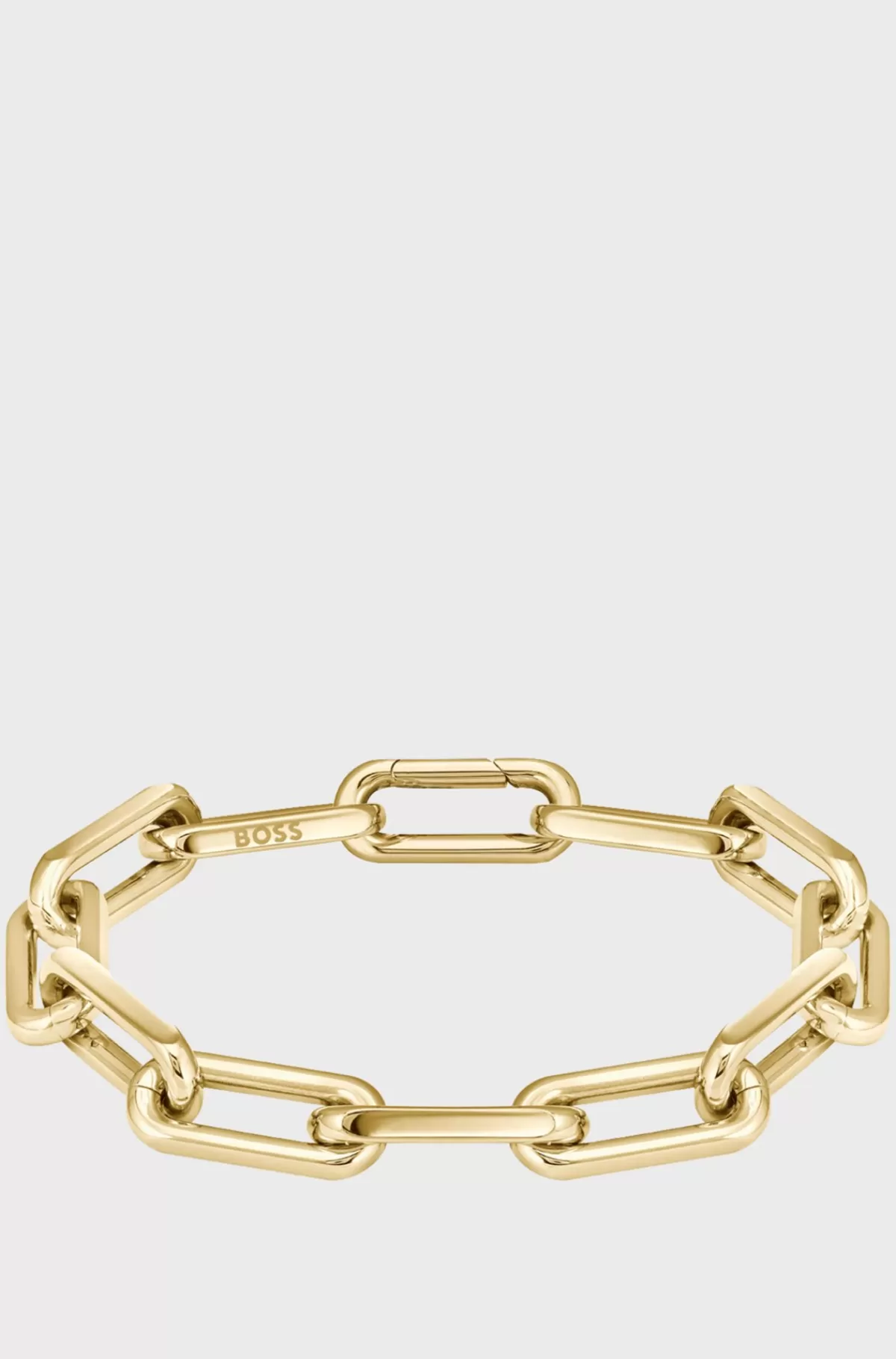 HUGO BOSS farvet Armbånd Med Branding Guld Discount