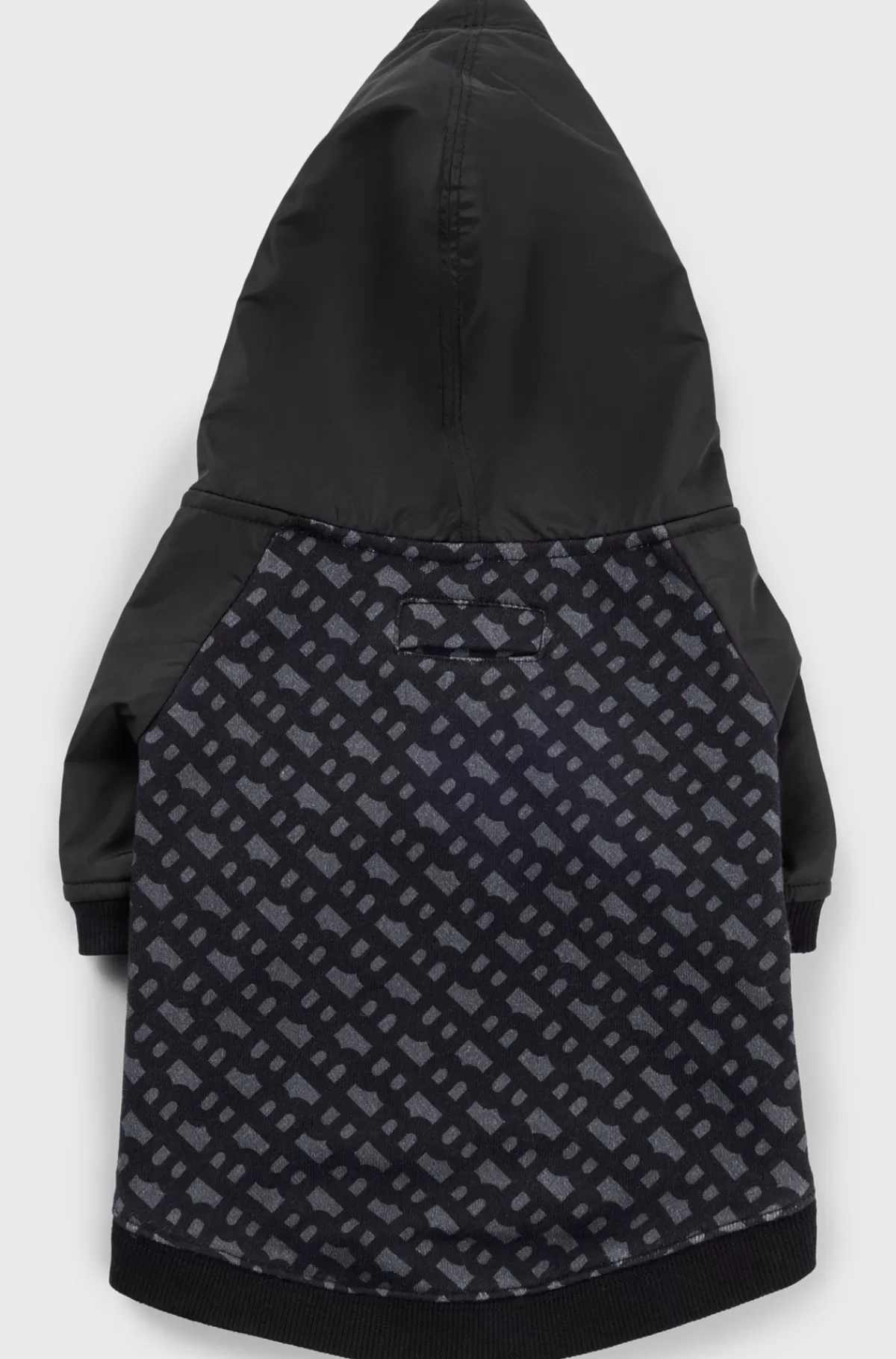 HUGO BOSS Hættetrøje Til Hunde Med Monogrammønster Sort Best Sale