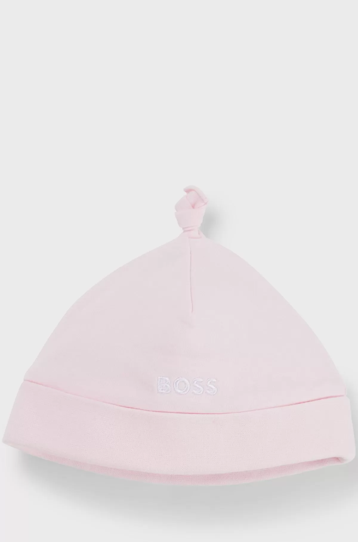 HUGO BOSS Hue Til Babyer I Ren Bomuld Med Trykt Logo Lys pink Shop