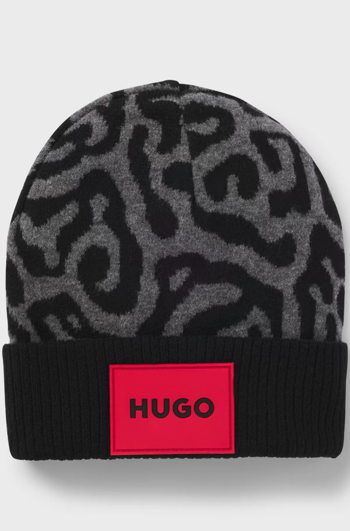 HUGO BOSS Hue Til Børn Med Jacquardvævet Gepardprint Mønstret Hot