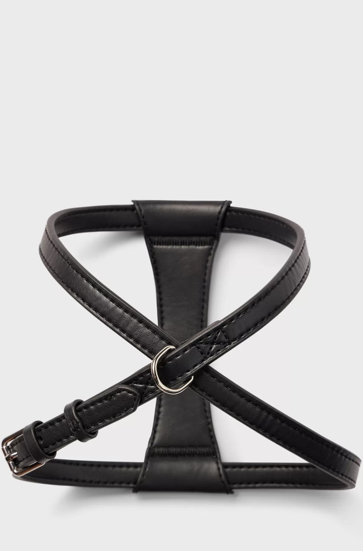 HUGO BOSS Hundesele I Genbrugt Læder Sort Best Sale