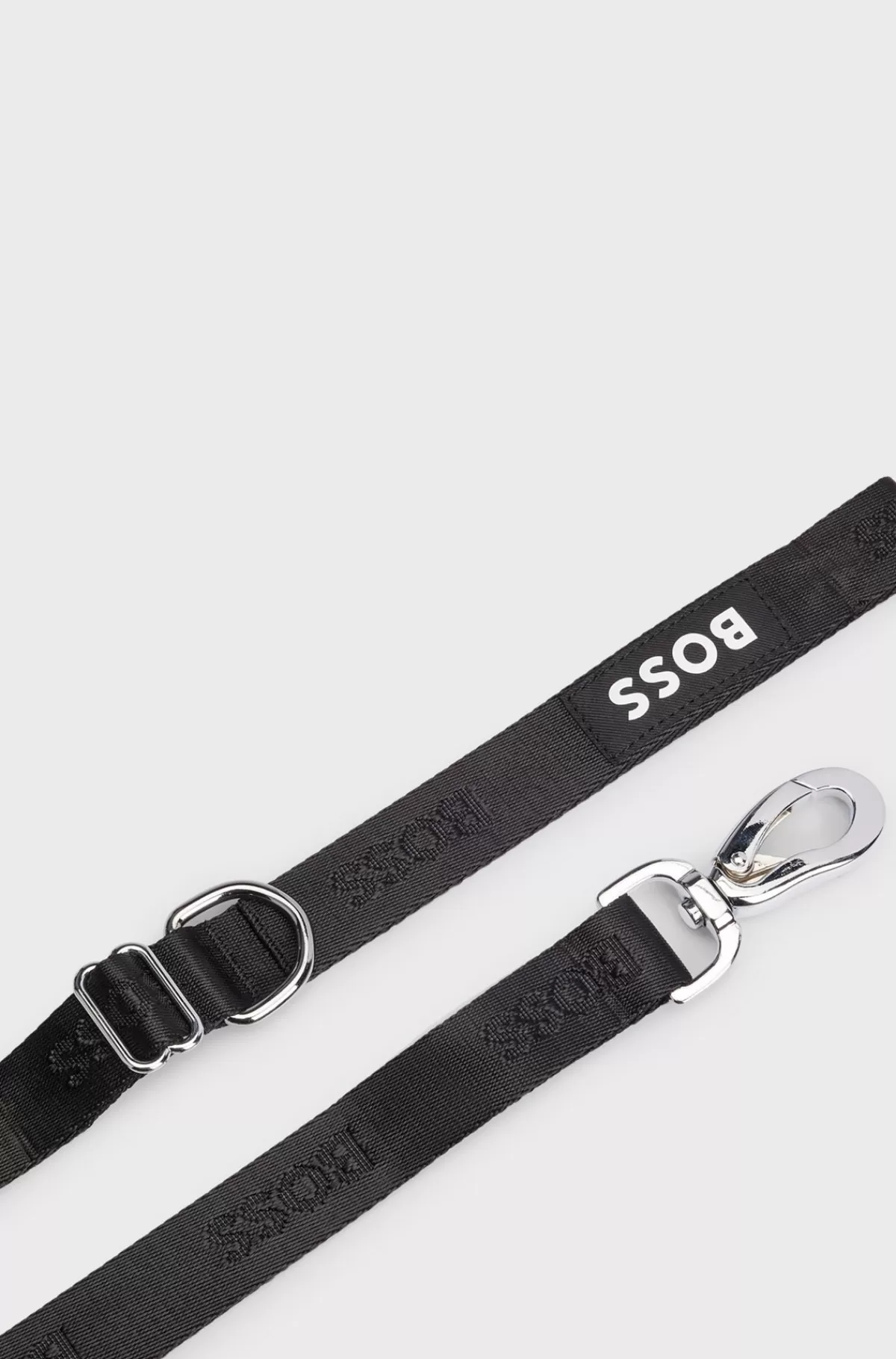 HUGO BOSS Hundesnor Pyntet Med Jacquard-logo Sort Clearance