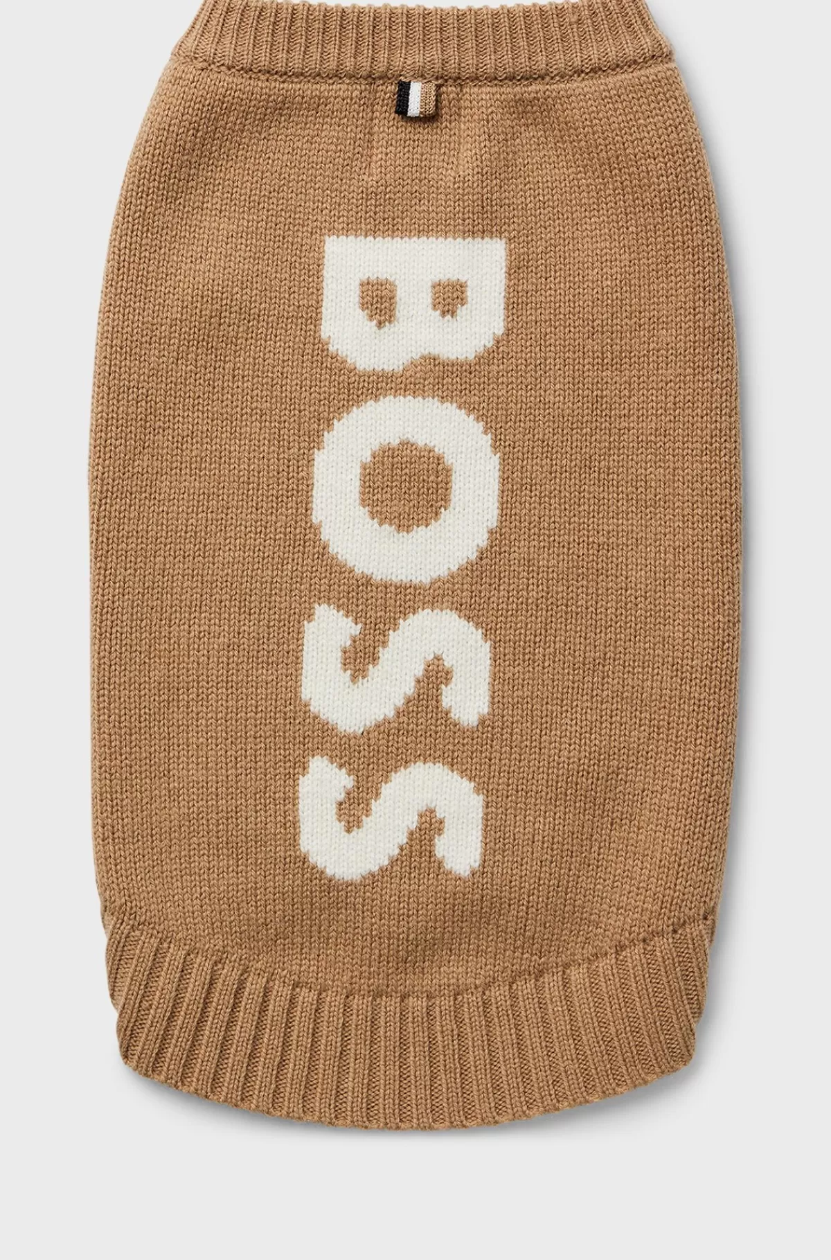 HUGO BOSS Hundesweater I Uld Og Cashmere Beige New