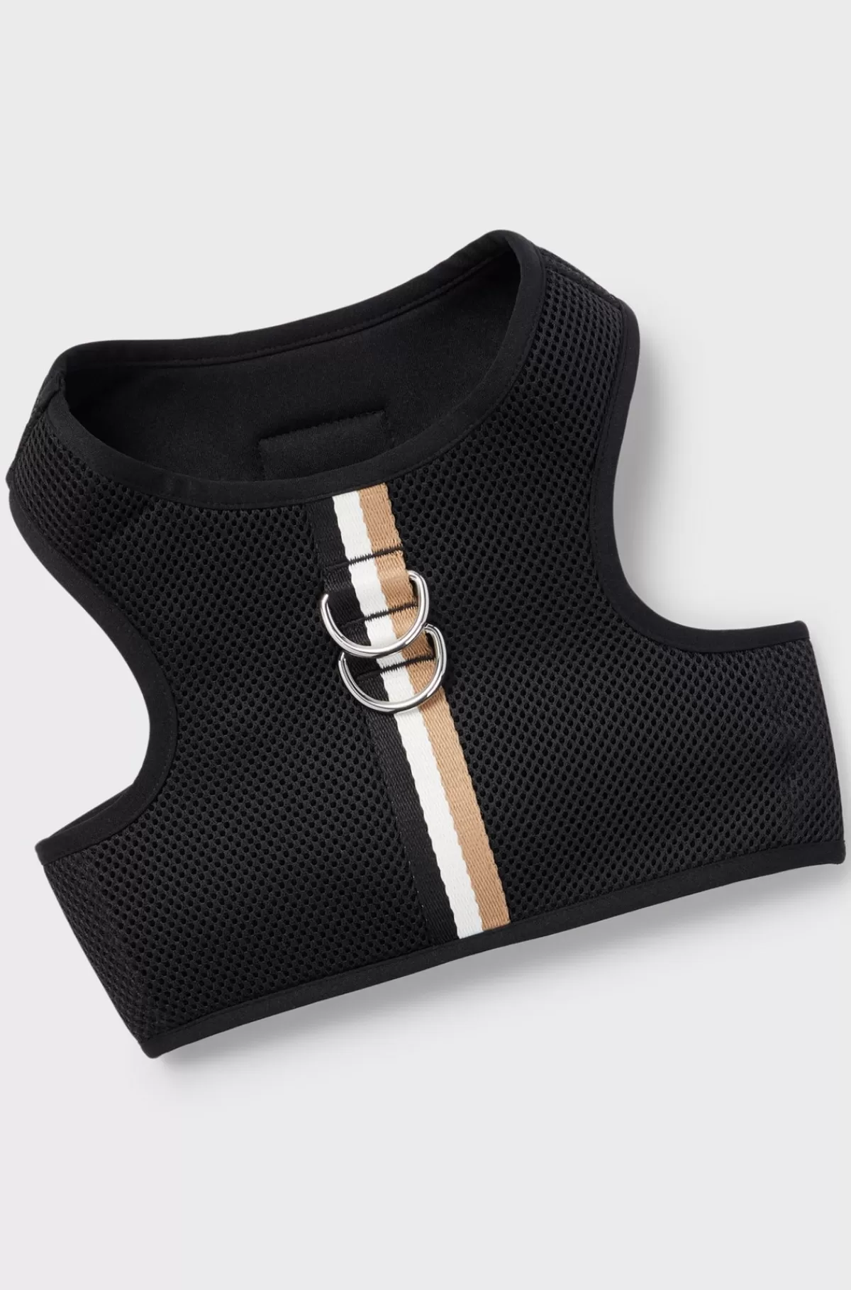 HUGO BOSS Justerbar Hundesele Med Signaturstribe Sort Cheap