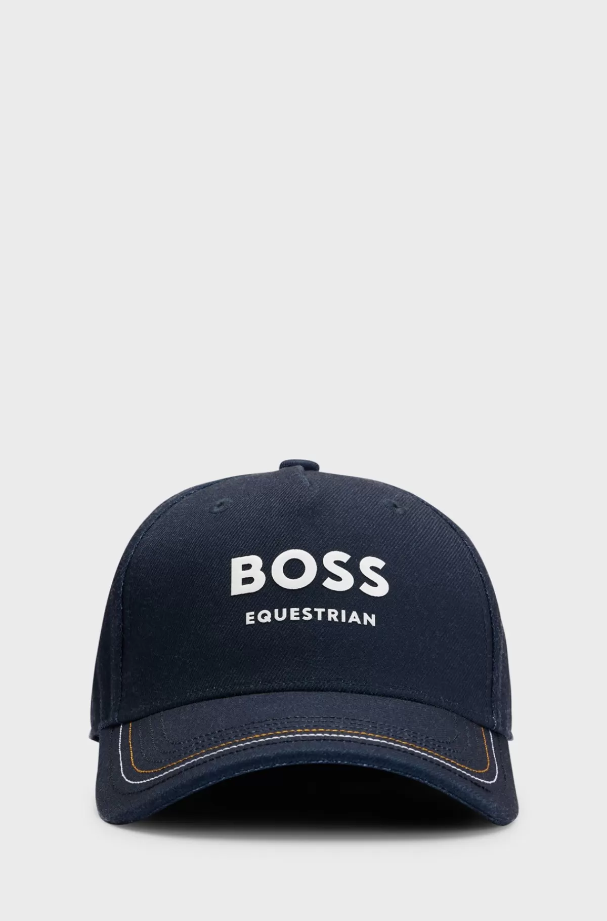 HUGO BOSS Kasket Til Hestesport Med Logo Mørkeblå Sale