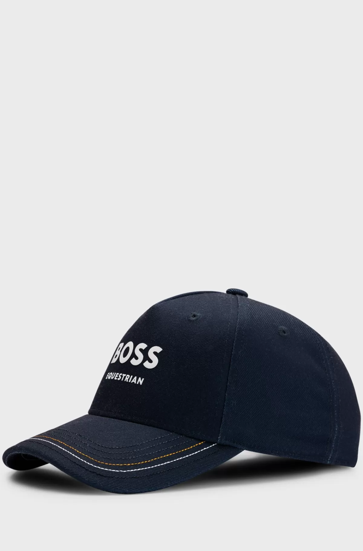 HUGO BOSS Kasket Til Hestesport Med Logo Mørkeblå Sale