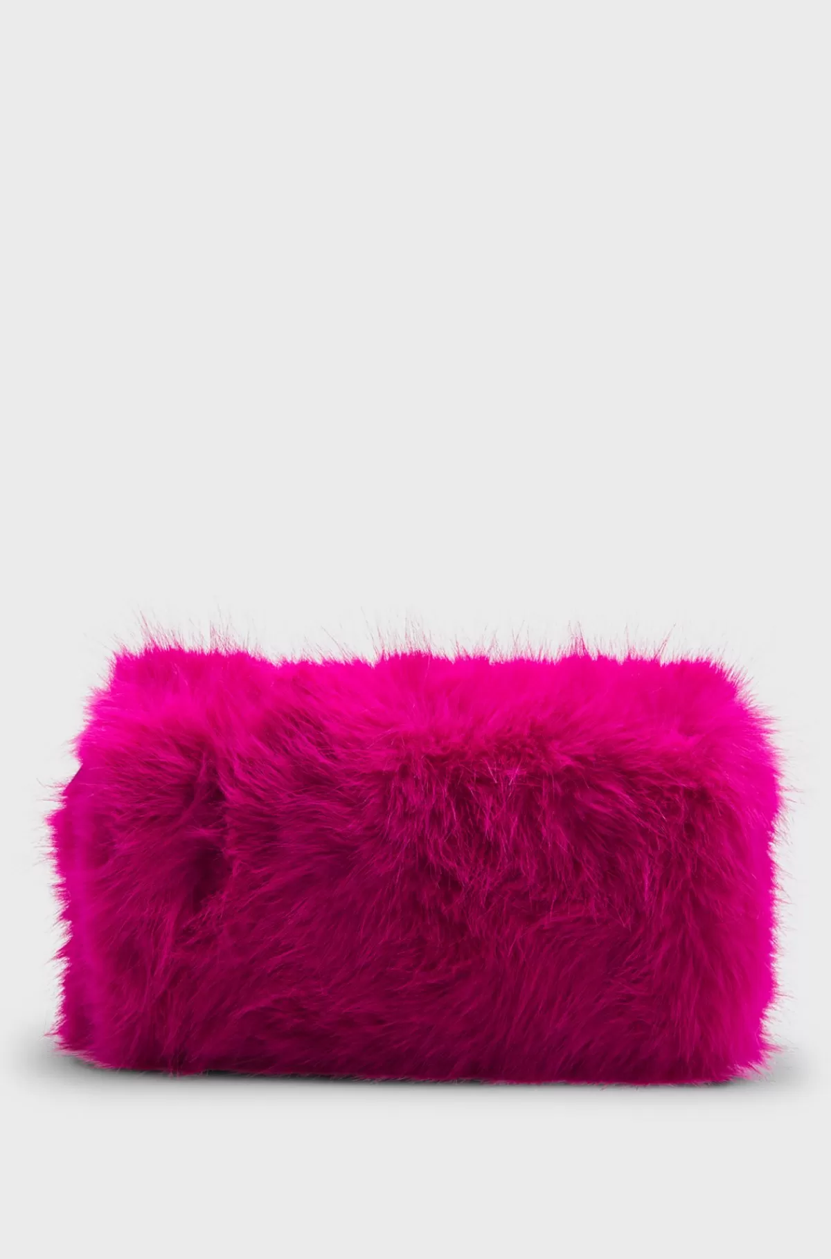 HUGO BOSS NAOMI X BOSS-clutchtaske I Imiteret Pels Pink Cheap