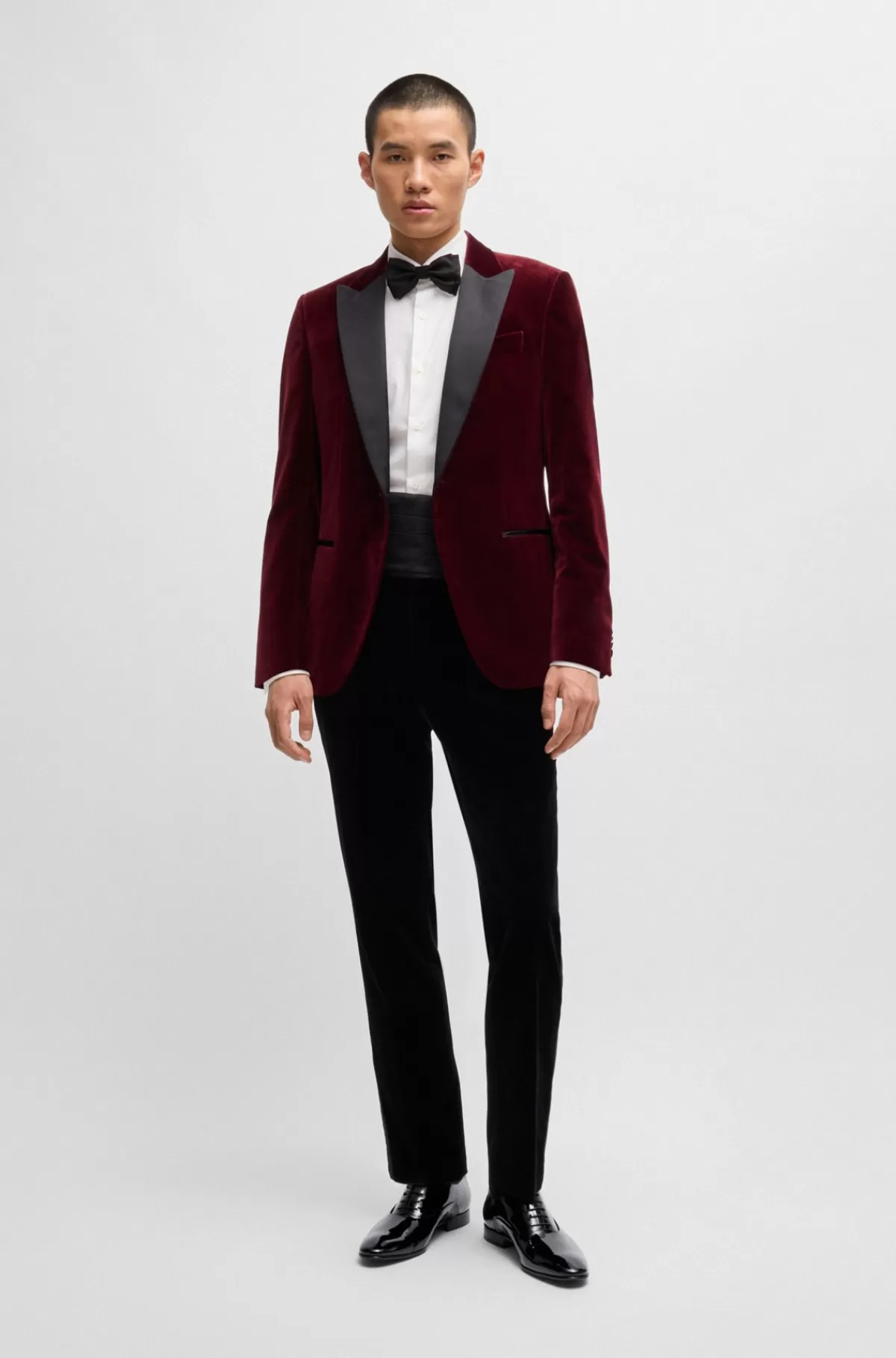 HUGO BOSS Oxfordsko I Læder Med Læderforing Sort Clearance