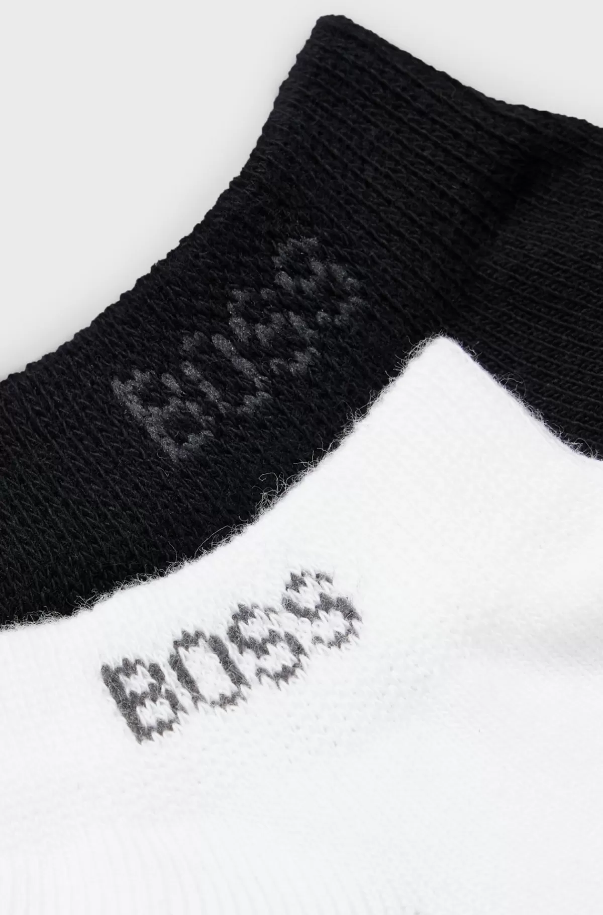 HUGO BOSS Pakke Med Fem Ankelsokker Hvid/sort Online