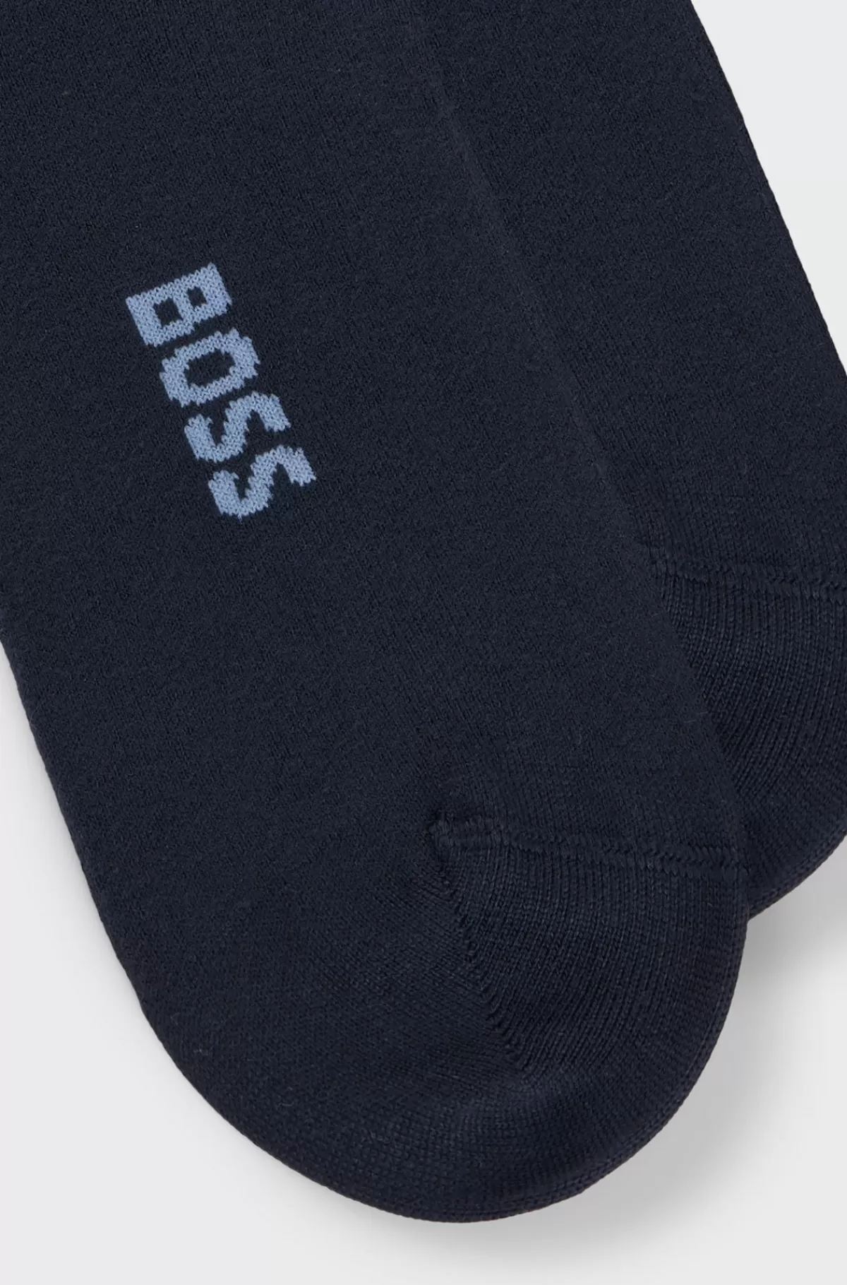 HUGO BOSS Pakke Med To Par Sokker Med Ankellængde Og Logo Mørkeblå Fashion