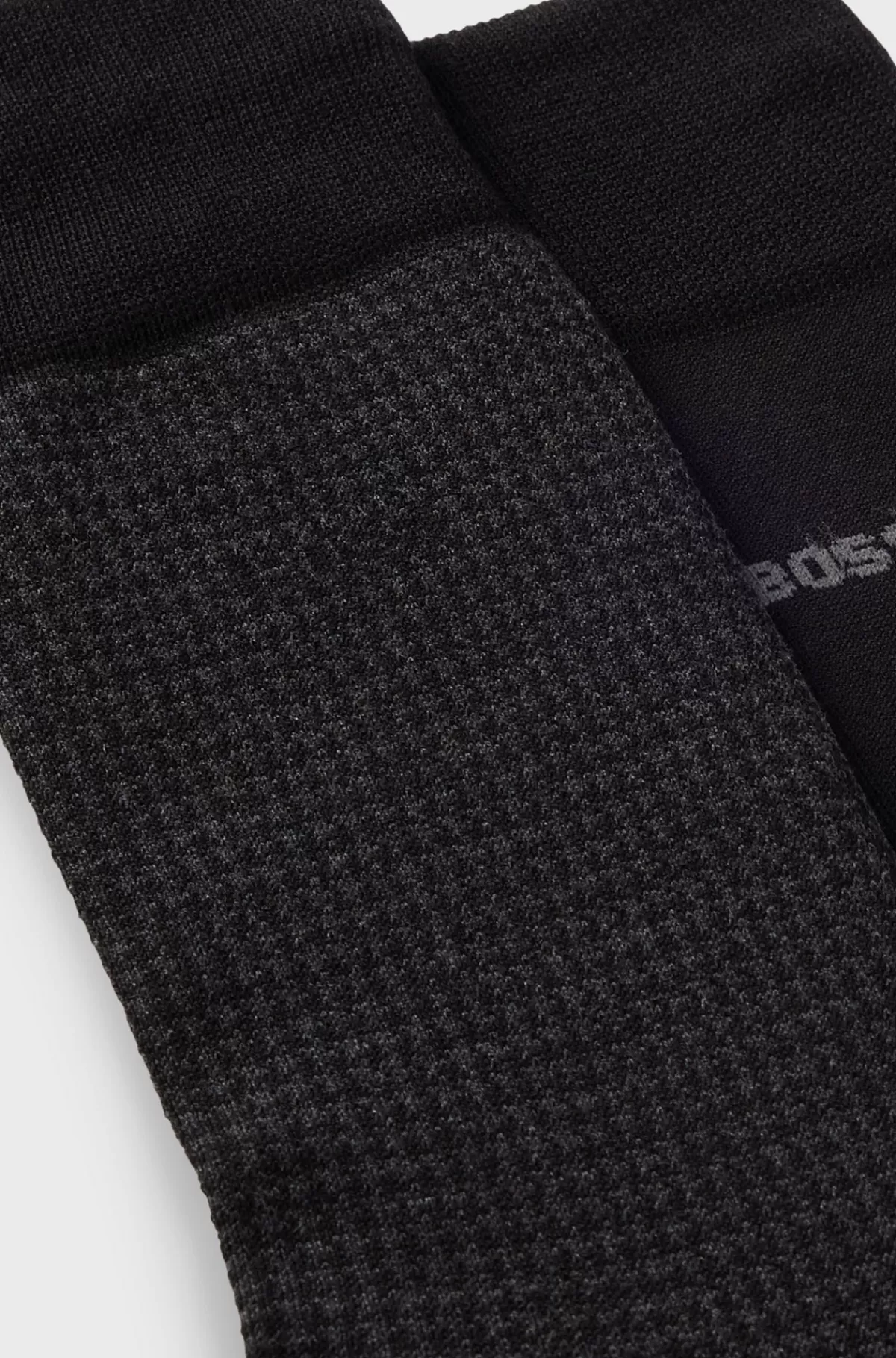 HUGO BOSS Pakke Med To Sæt Strømper I Bomuldsblanding Sort Fashion
