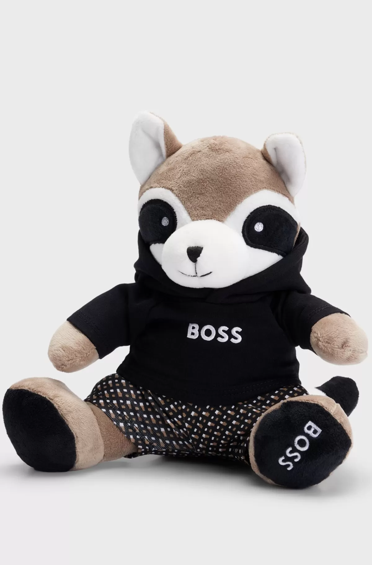 HUGO BOSS Rød Panda-legetøj Til Babyer I Imiteret Pels Brun New