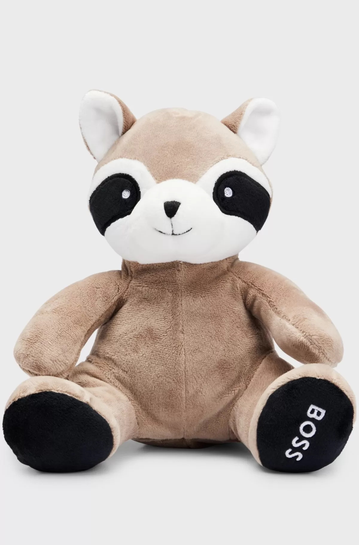 HUGO BOSS Rødt Pandatøjdyr Til Babyer Med Broderede Logoer Brun Cheap