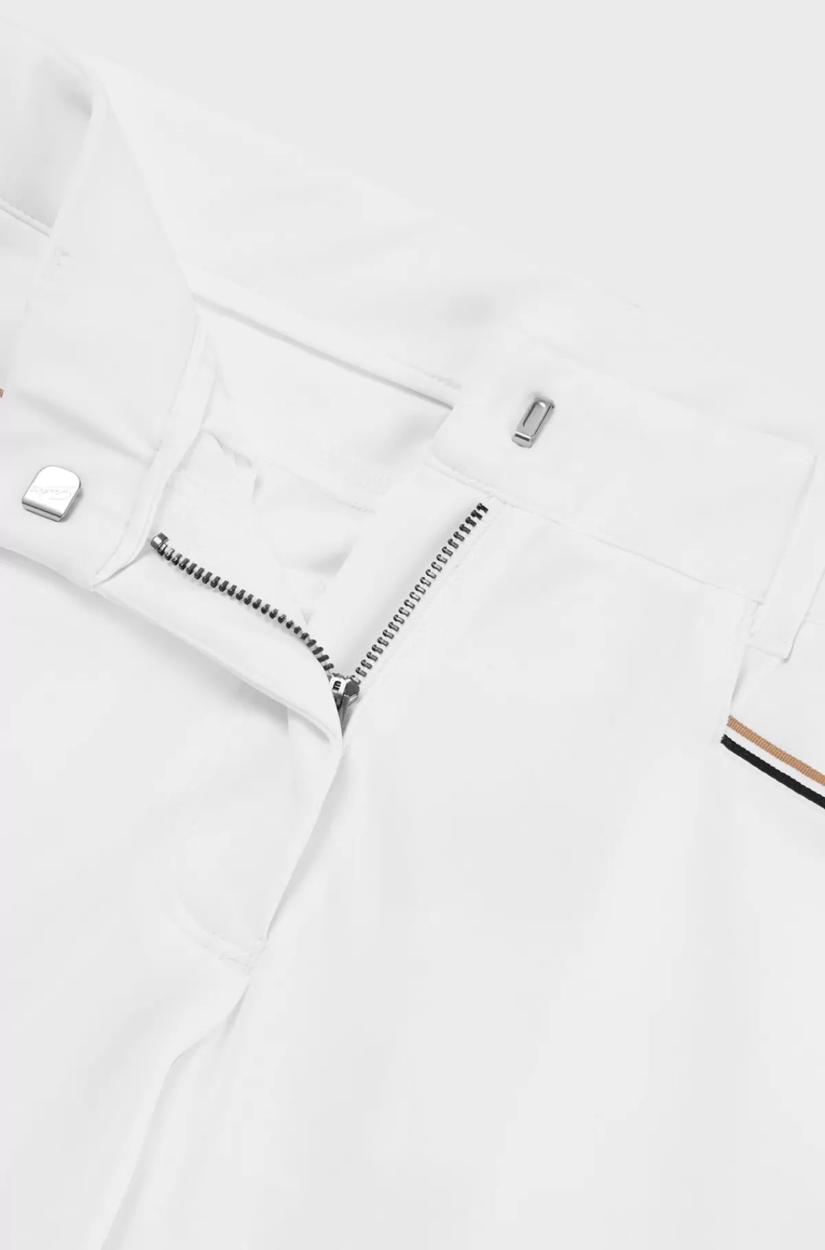 HUGO BOSS Ridebukser Til Hestesport Med Full-grip Og Ekstra Stræk Hvid Fashion