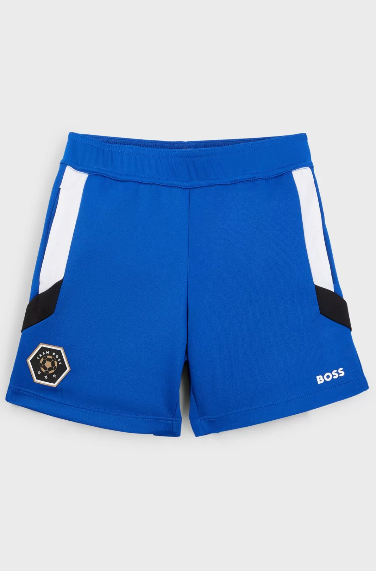 HUGO BOSS Shorts Til Børn Med Signaturdetaljer Blå Hot