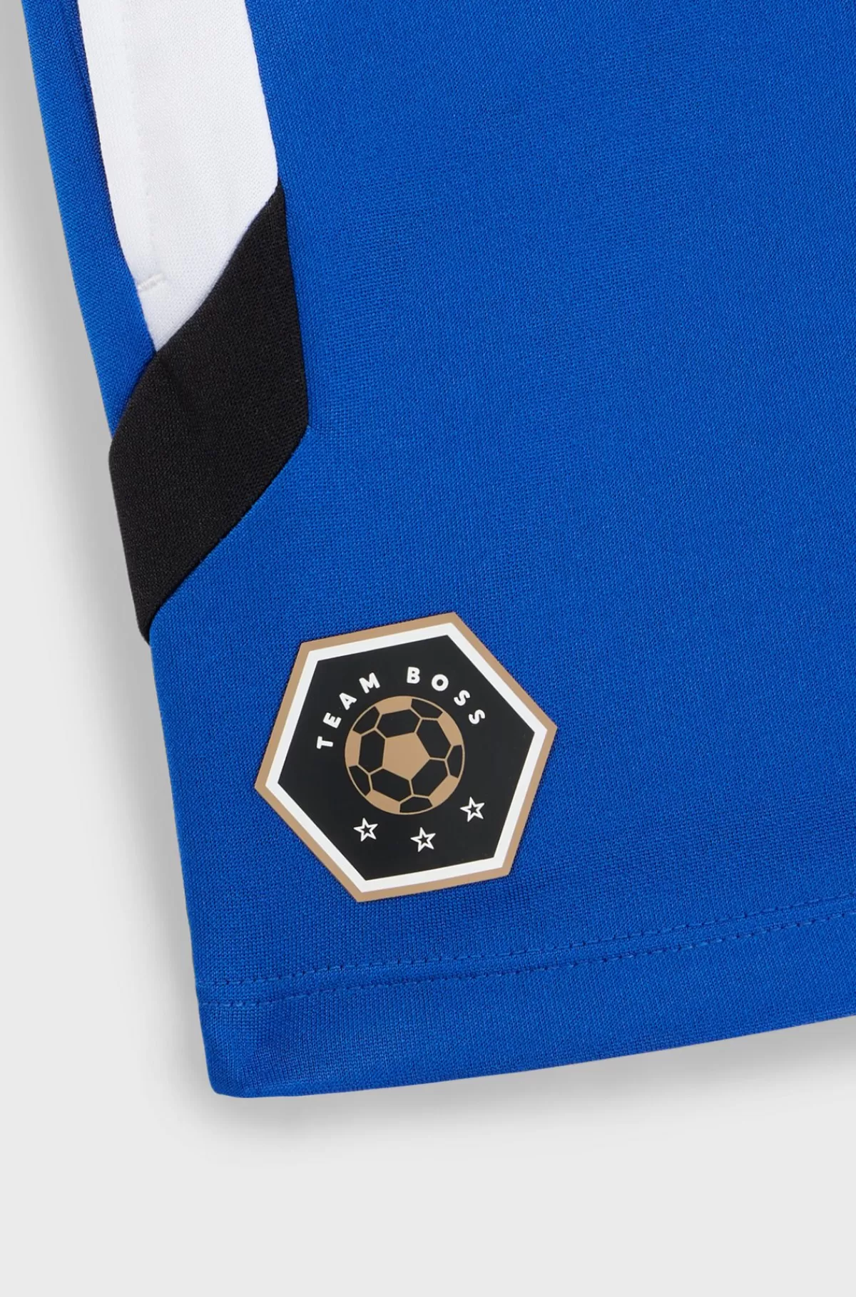 HUGO BOSS Shorts Til Børn Med Signaturdetaljer Blå Hot