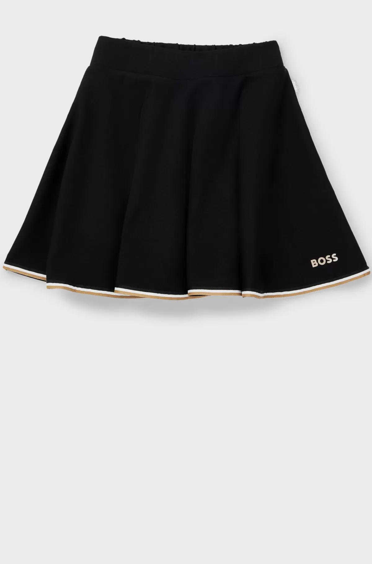 HUGO BOSS Skaternederdel Med Logoprint Til Børn Sort Hot