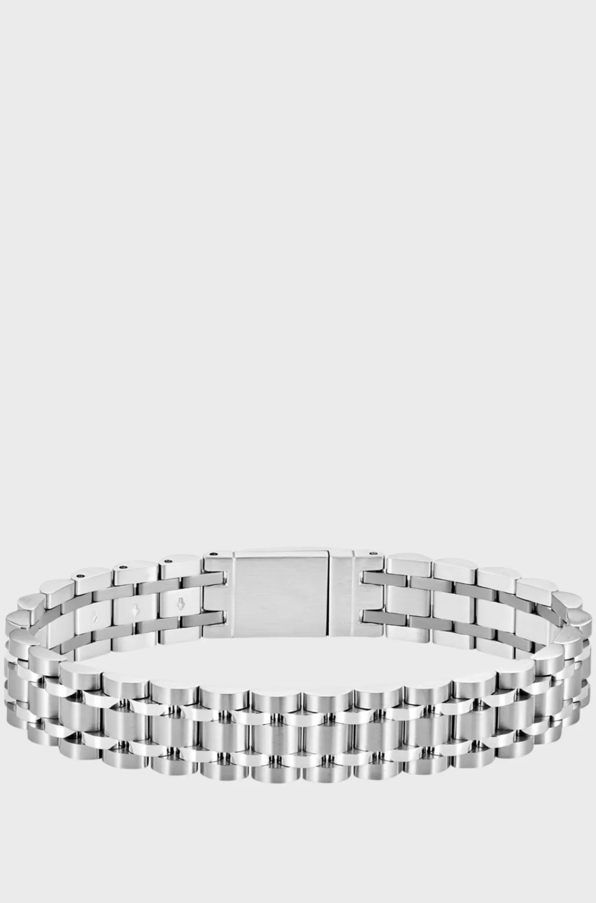 HUGO BOSS farvet Armbånd Med Magnetisk Logolås Sølv Flash Sale