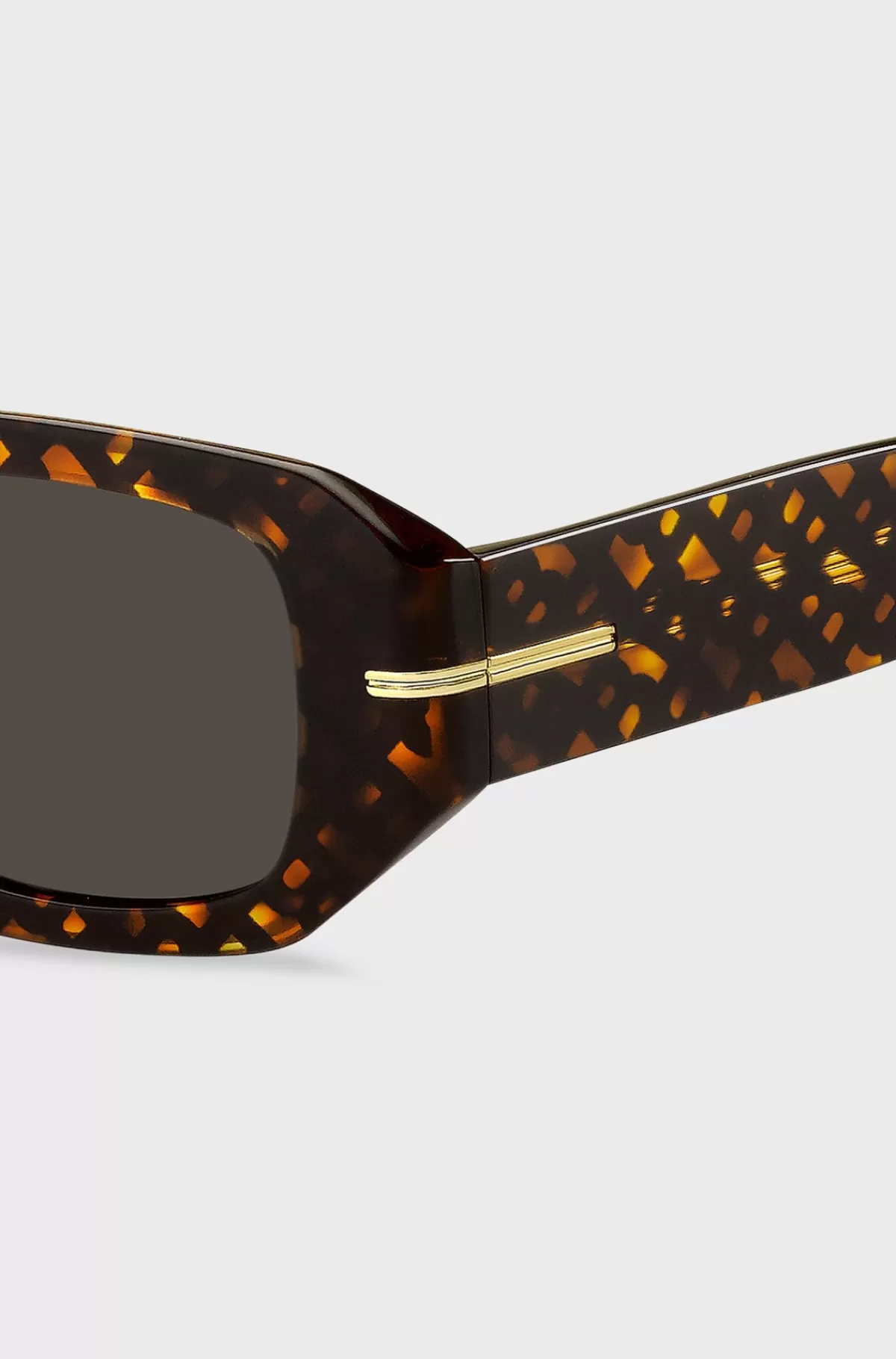 HUGO BOSS Solbriller I Acetat Med Monogrammønster Mønstret Outlet