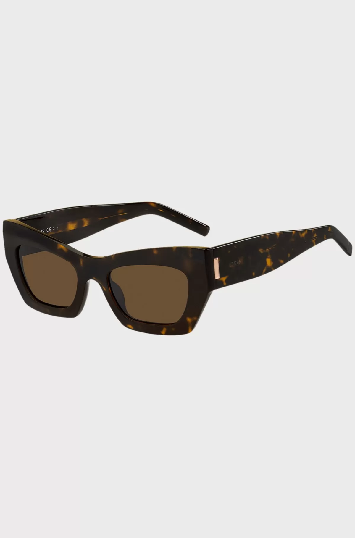 HUGO BOSS Solbriller I Havana-acetat Med Signatur-hardware Assorteret-forpakket Cheap