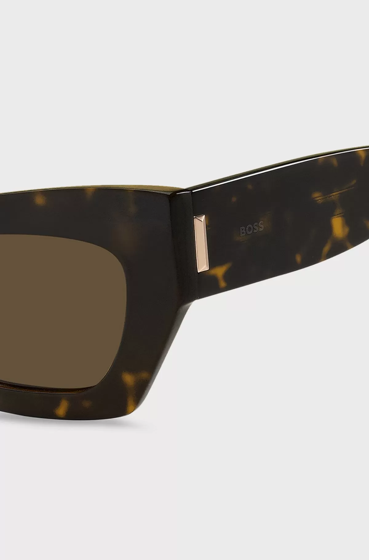 HUGO BOSS Solbriller I Havana-acetat Med Signatur-hardware Assorteret-forpakket Cheap