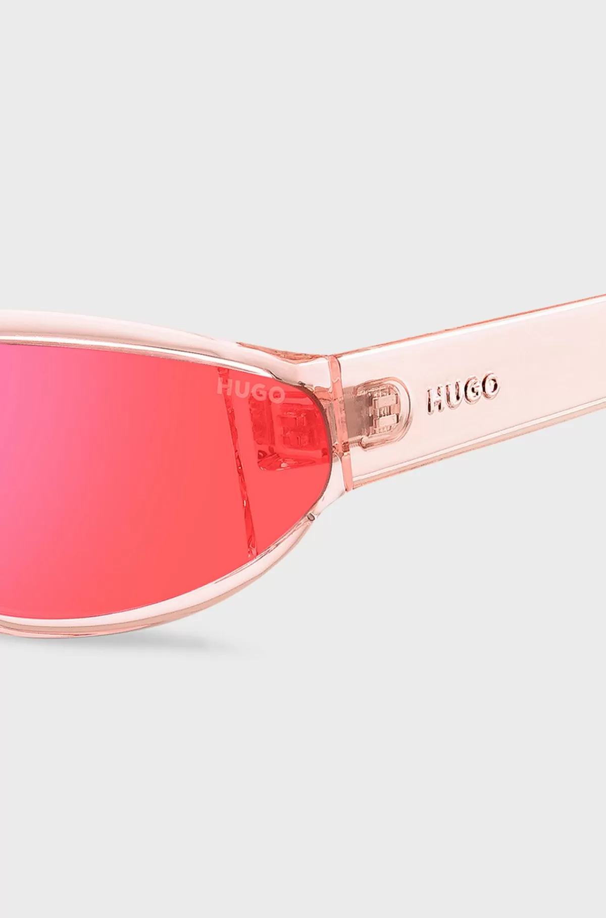 HUGO BOSS Solbriller I Acetat Med Tonale Linser Pink Outlet