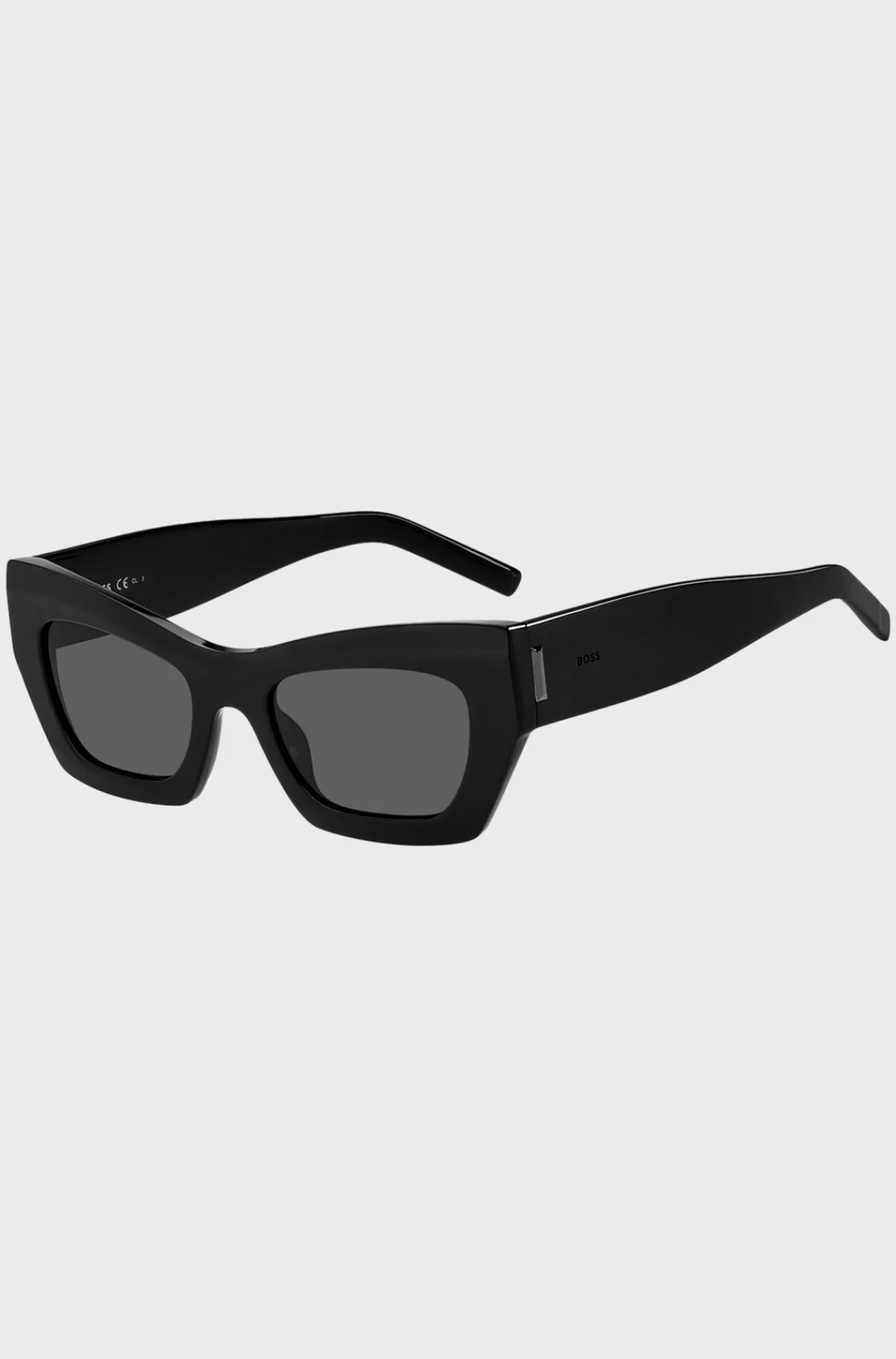 HUGO BOSS Solbriller I Acetat Med Signatur-hardware Sort Best